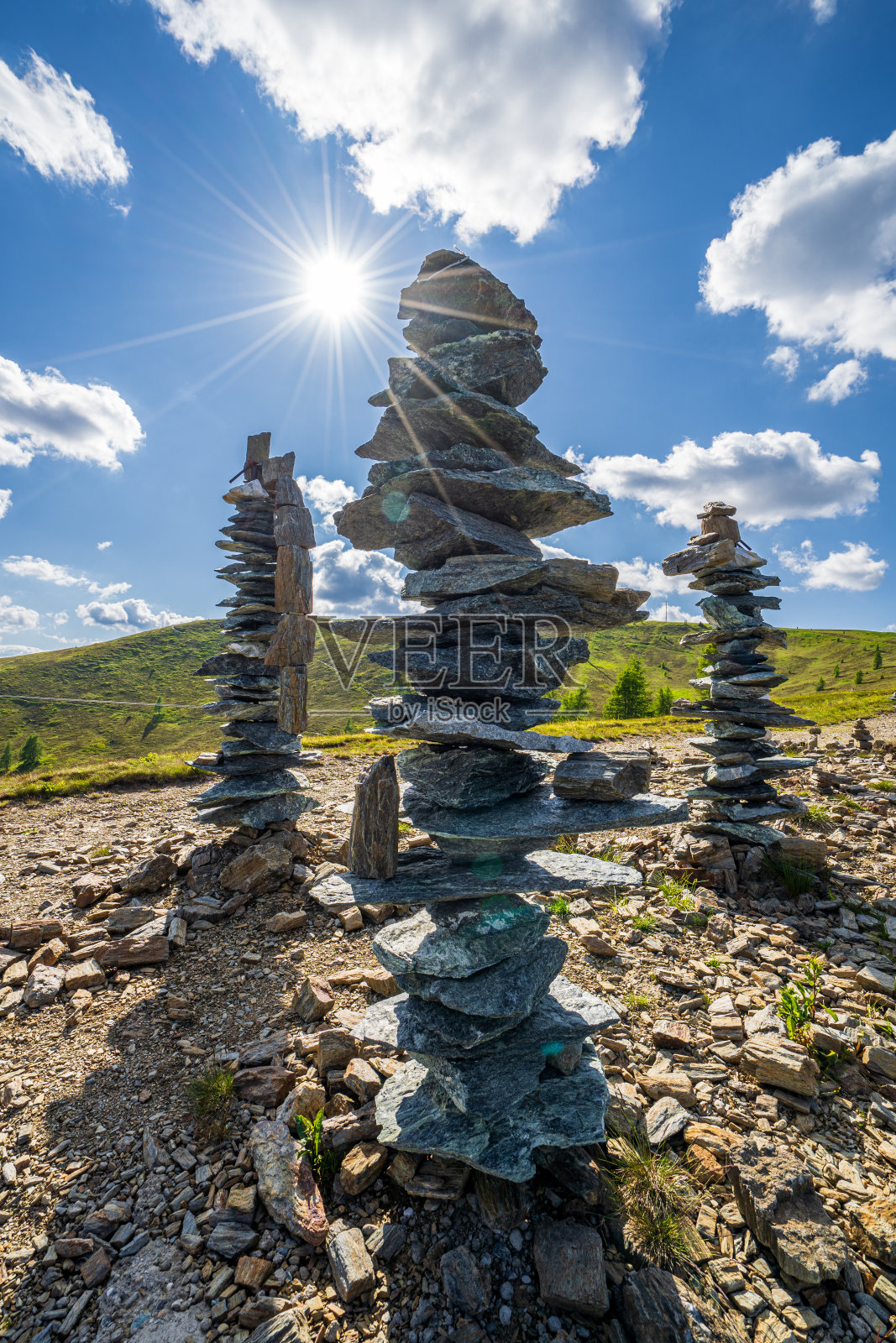 徒步旅行在奥地利照片摄影图片
