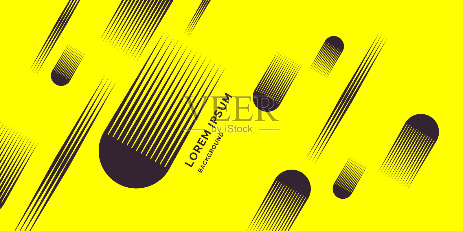 时尚抽象艺术几何背景与平面，极简主义风格。插画图片素材