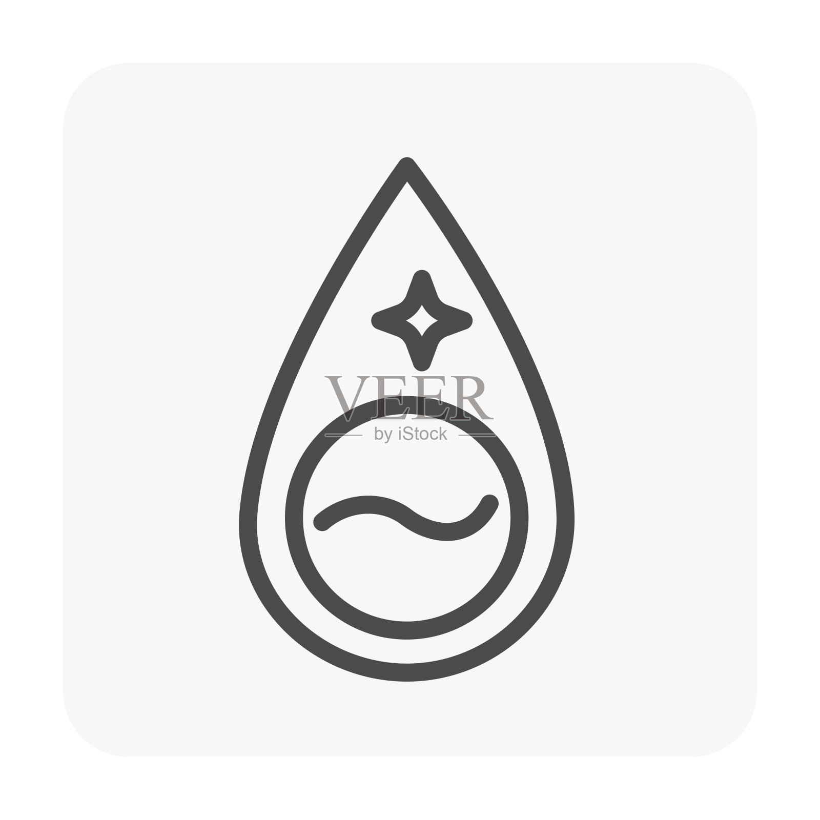 水滴图标图标素材