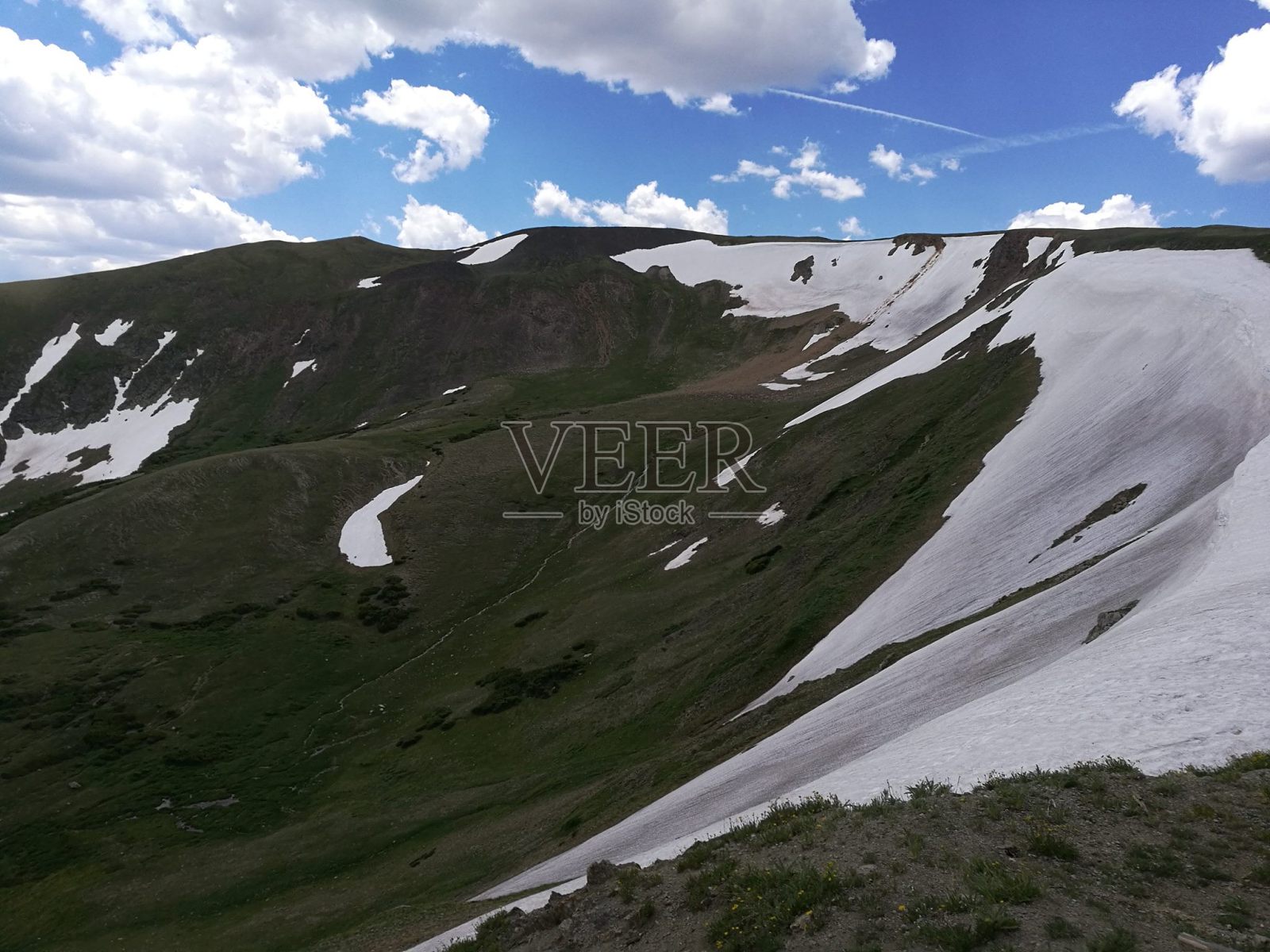 山顶的观点照片摄影图片
