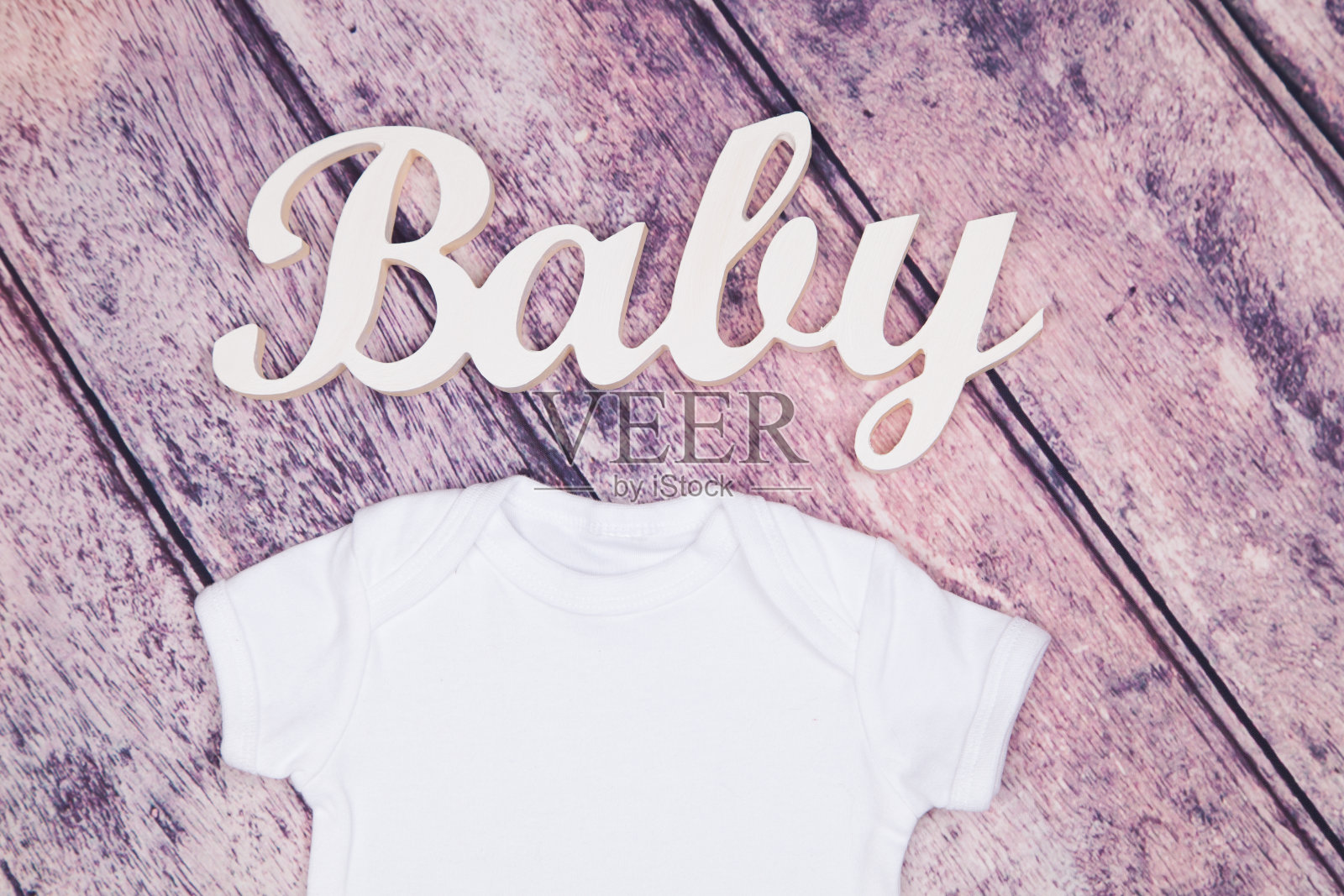 婴儿连体衣特写照片摄影图片