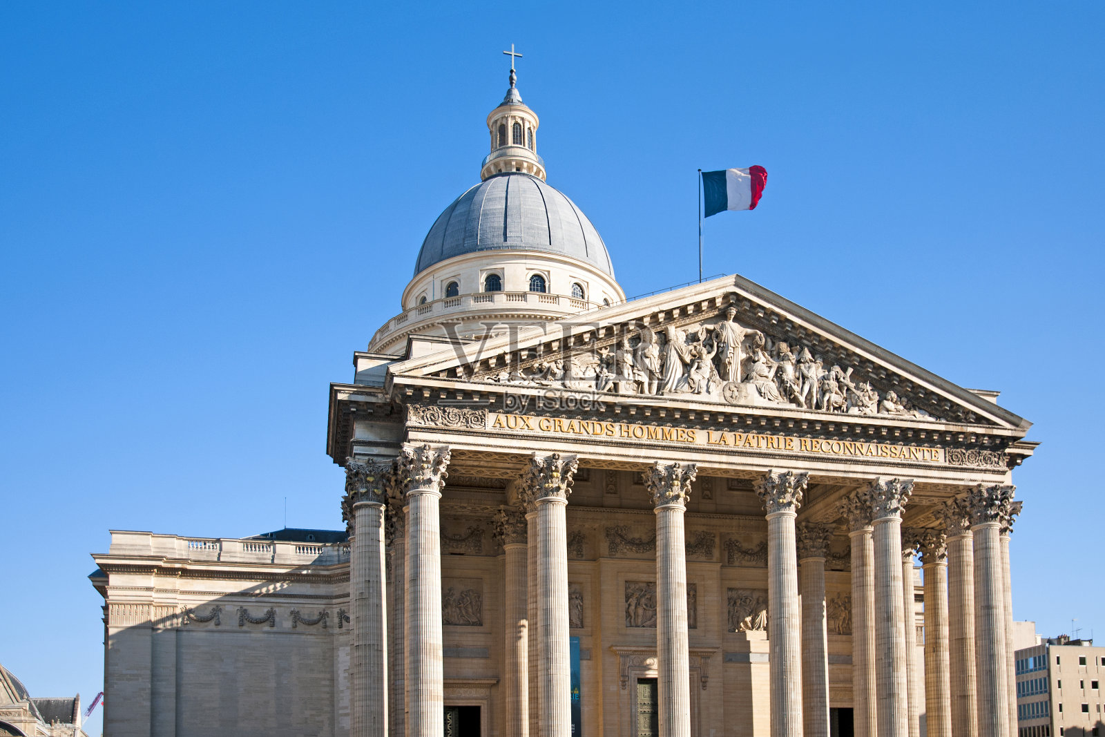 巴黎万神殿照片摄影图片