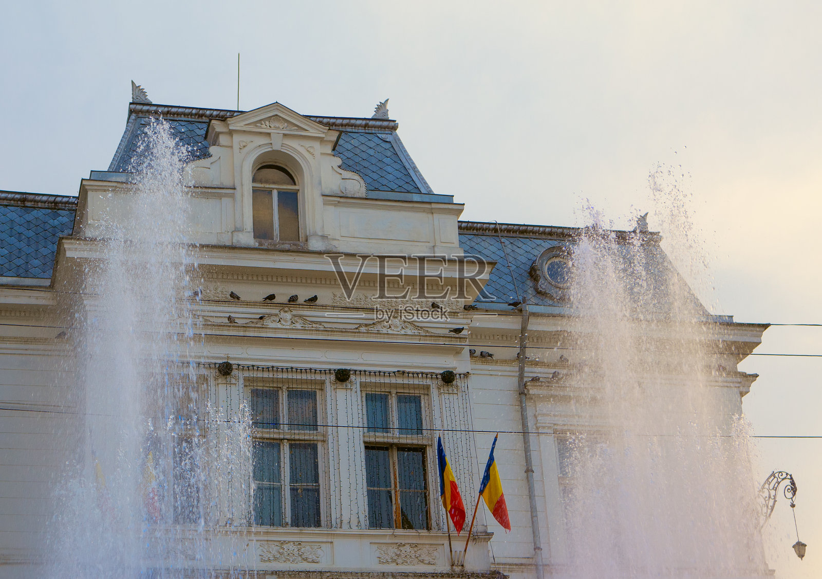 Pitesti市政厅照片摄影图片