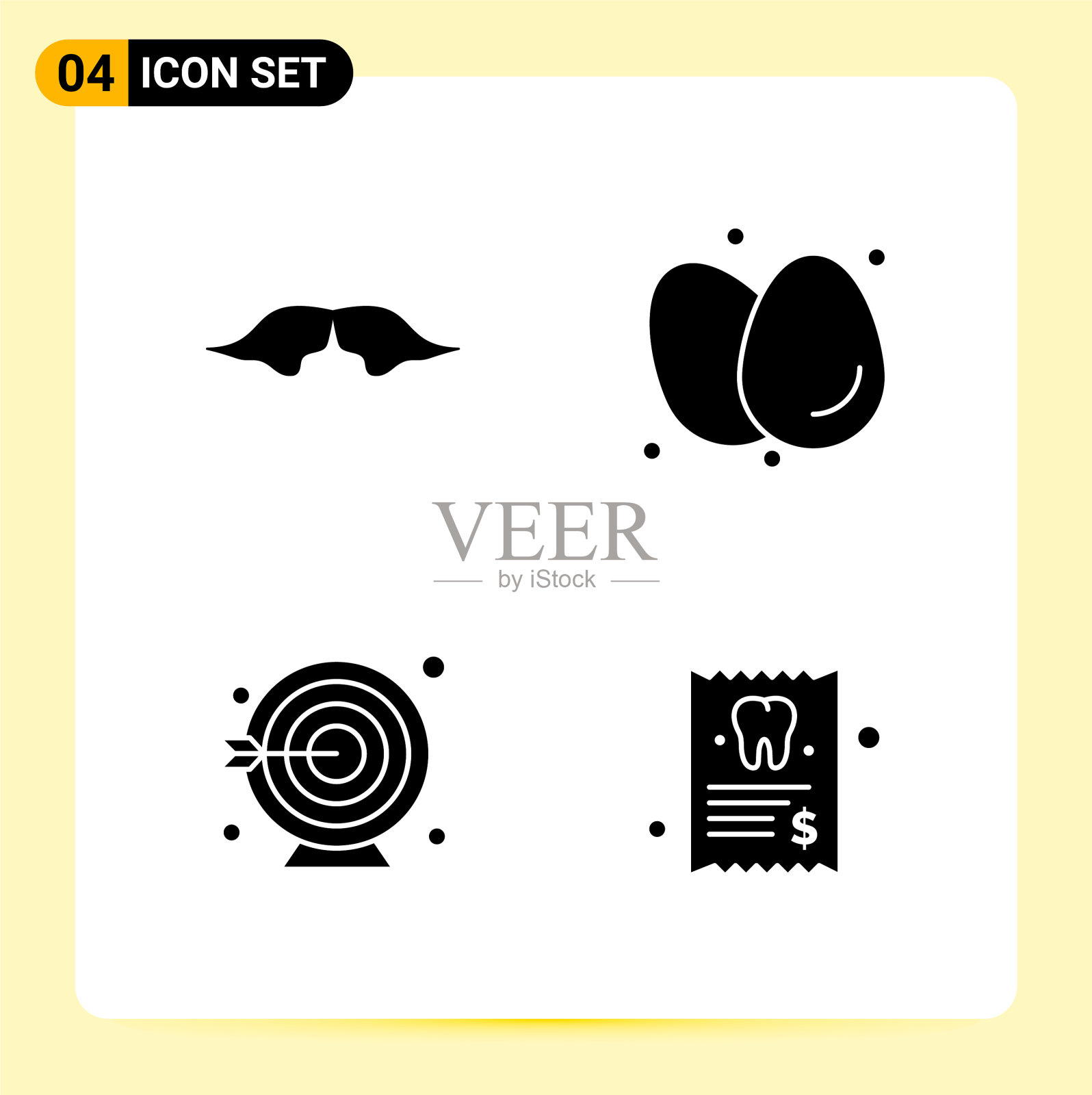 4个现代网站设计和创意图标图标素材