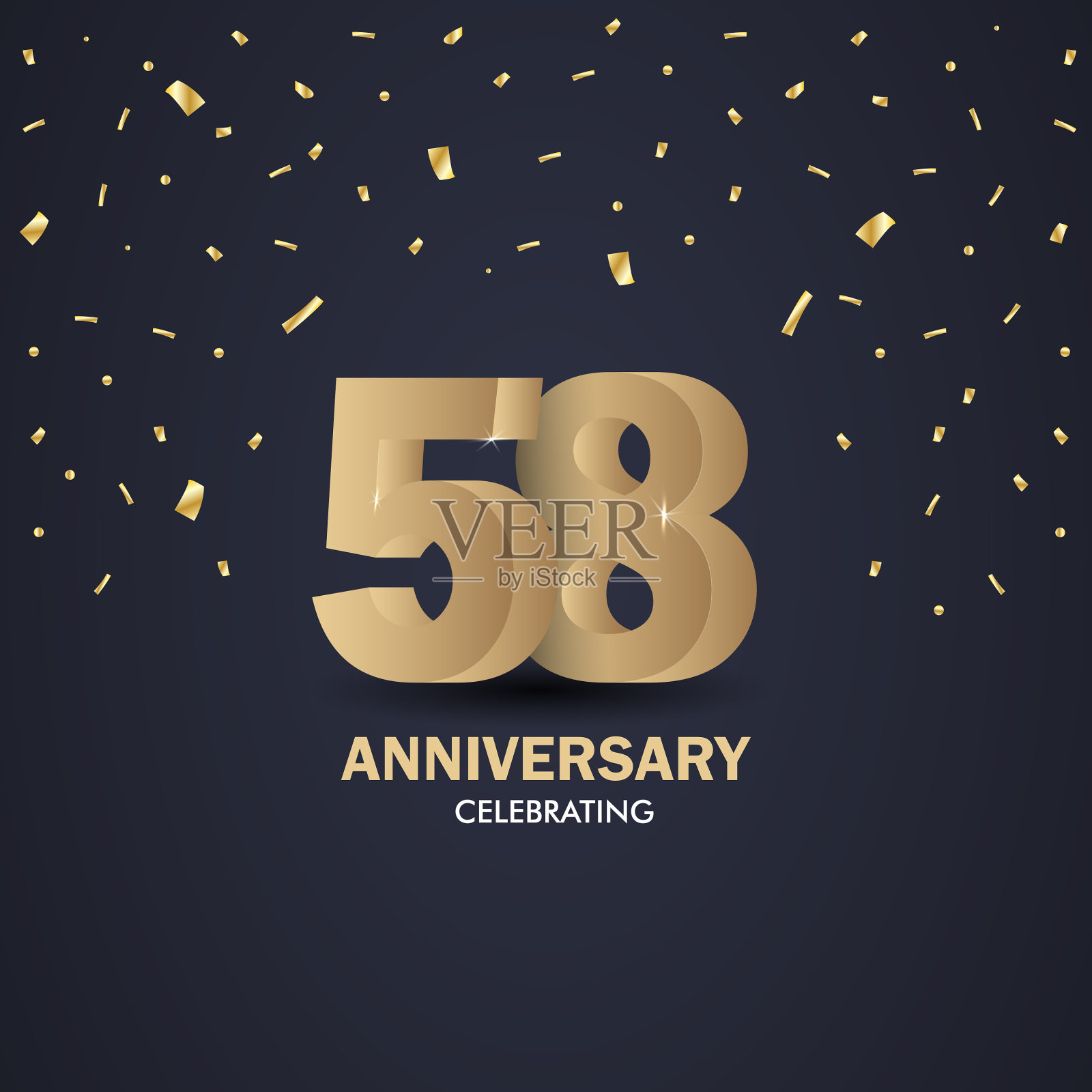 庆祝周年插画图片素材