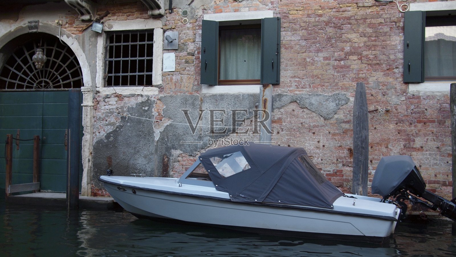 美丽的建筑元素和意大利威尼斯的景色照片摄影图片