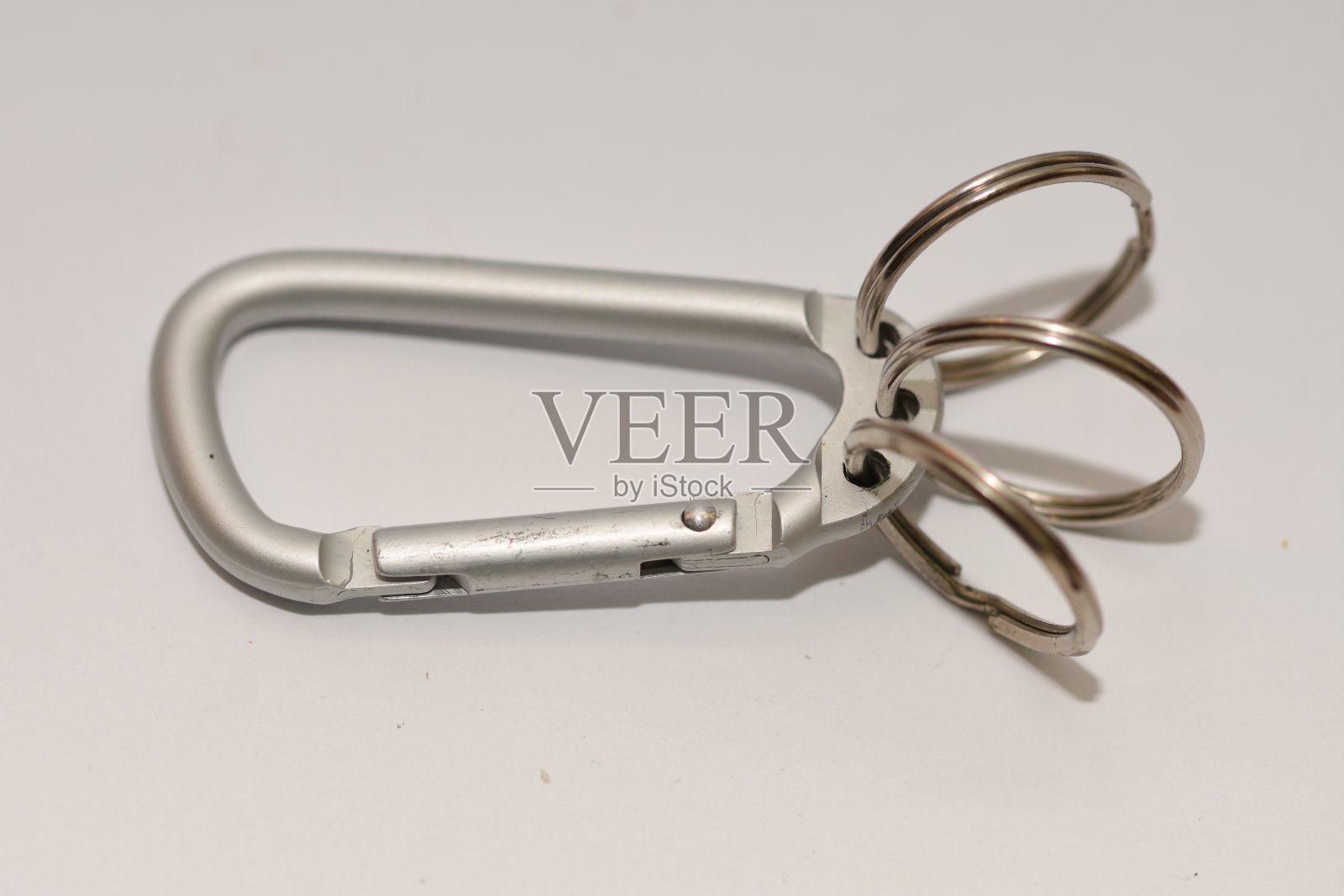 3个环的铝扣照片摄影图片