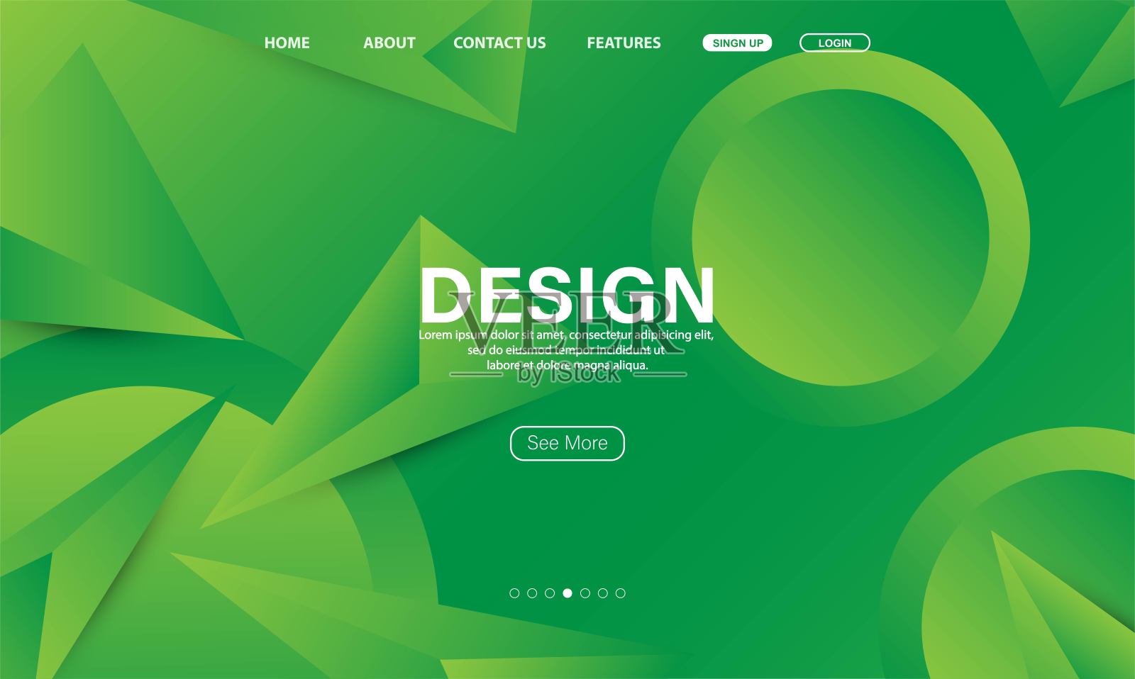 绿色背景纹理。3d渲染，3d渲染。插画图片素材