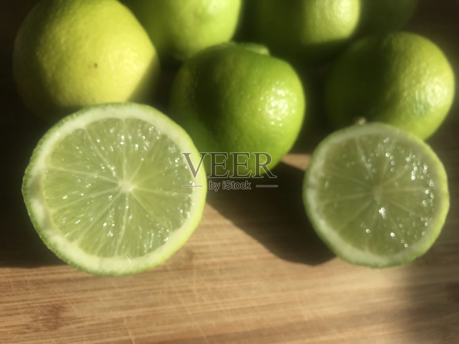 柠檬石灰混合照片摄影图片