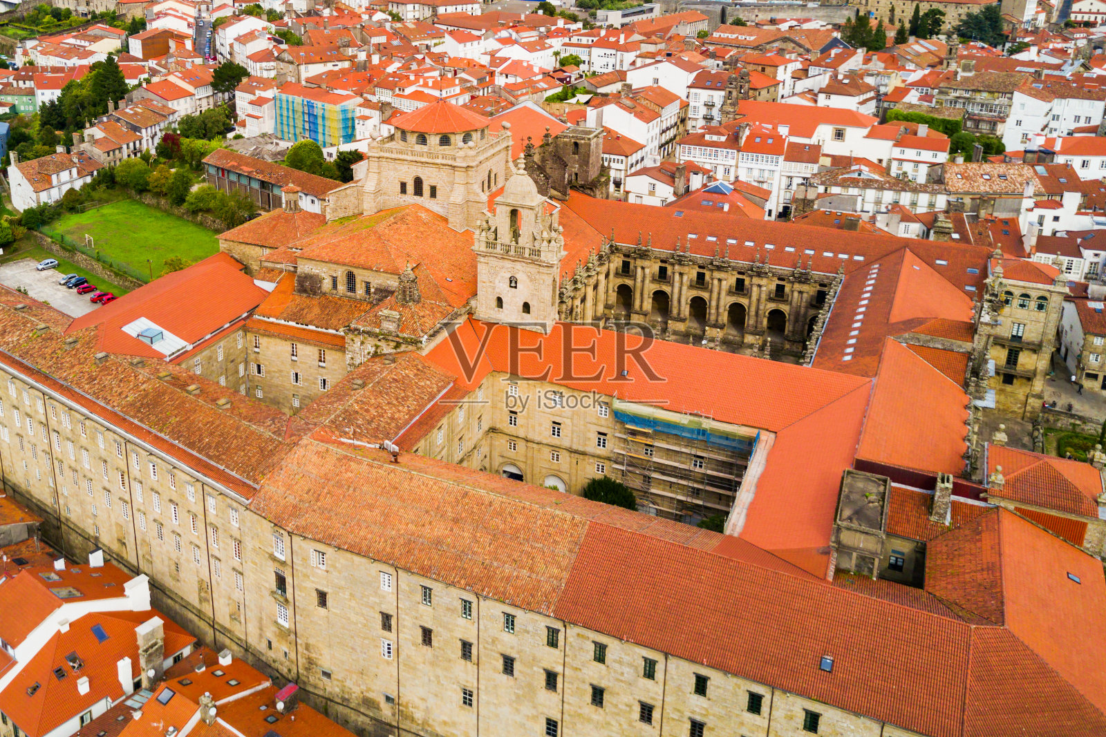 西班牙加利西亚圣地亚哥德孔波斯特拉照片摄影图片