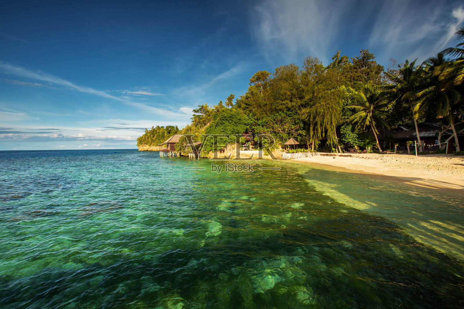 风景优美的一起岛，苏拉威西岛，印度尼西亚照片摄影图片