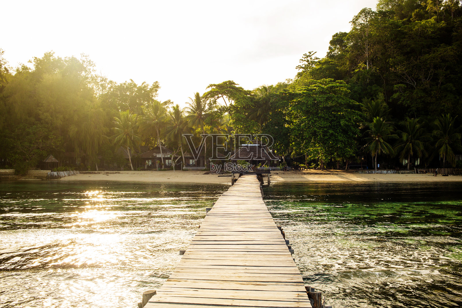 风景优美的一起岛，苏拉威西岛，印度尼西亚照片摄影图片