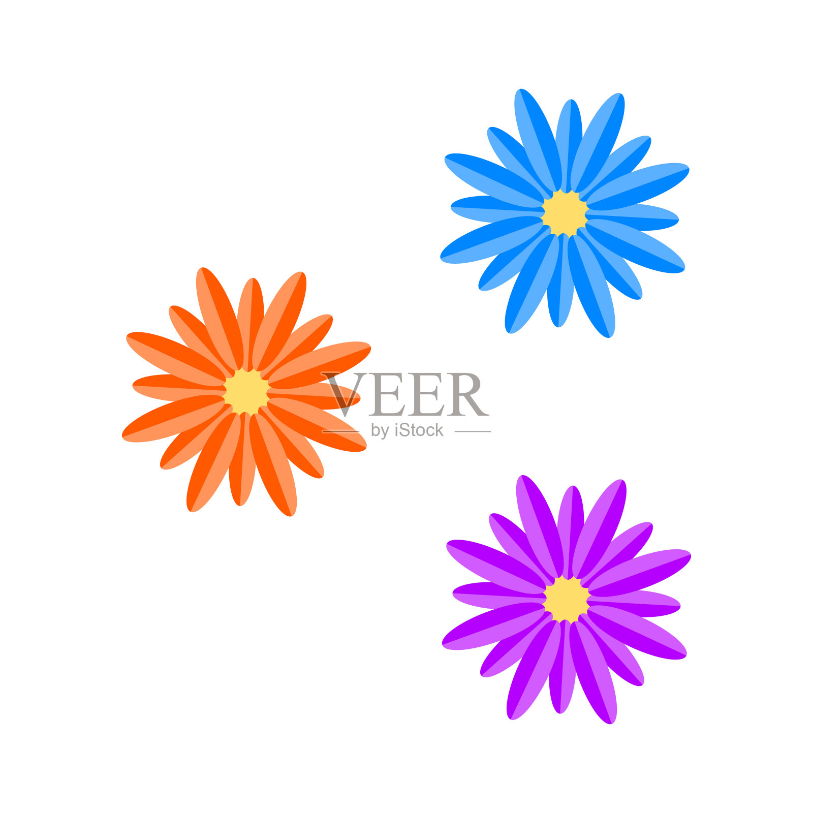 花。矢量图插画图片素材