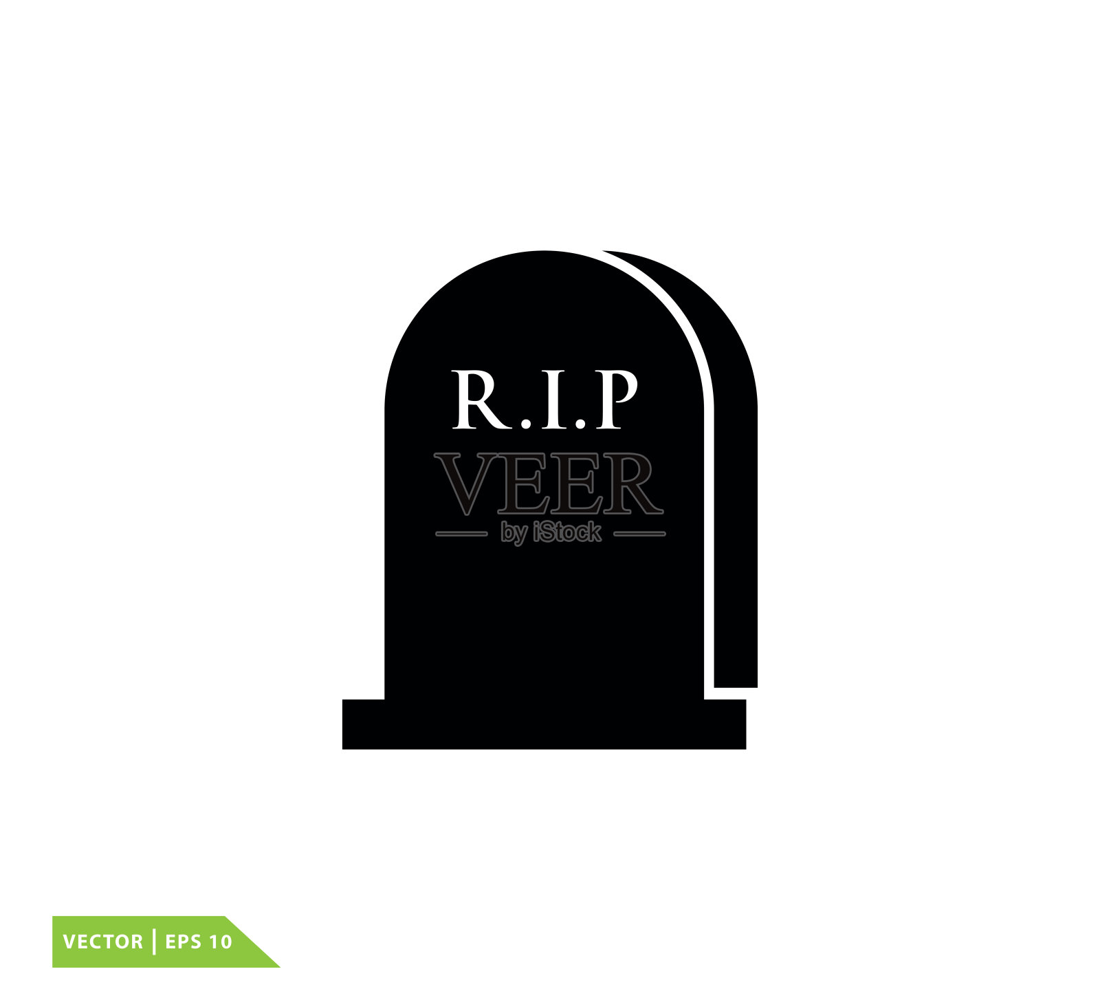 RIP图标矢量标志设计模板插画图片素材