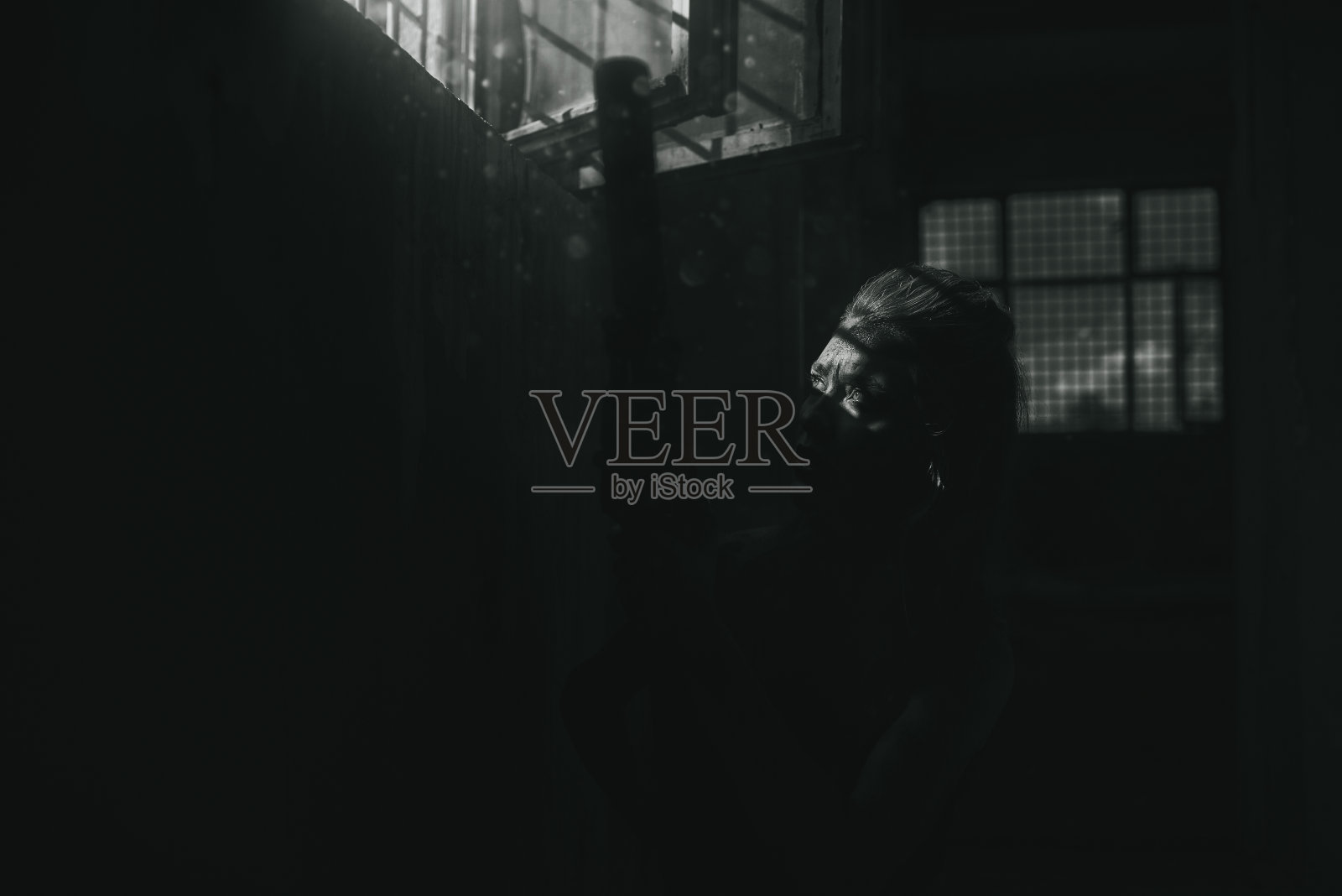 准备攻击照片摄影图片