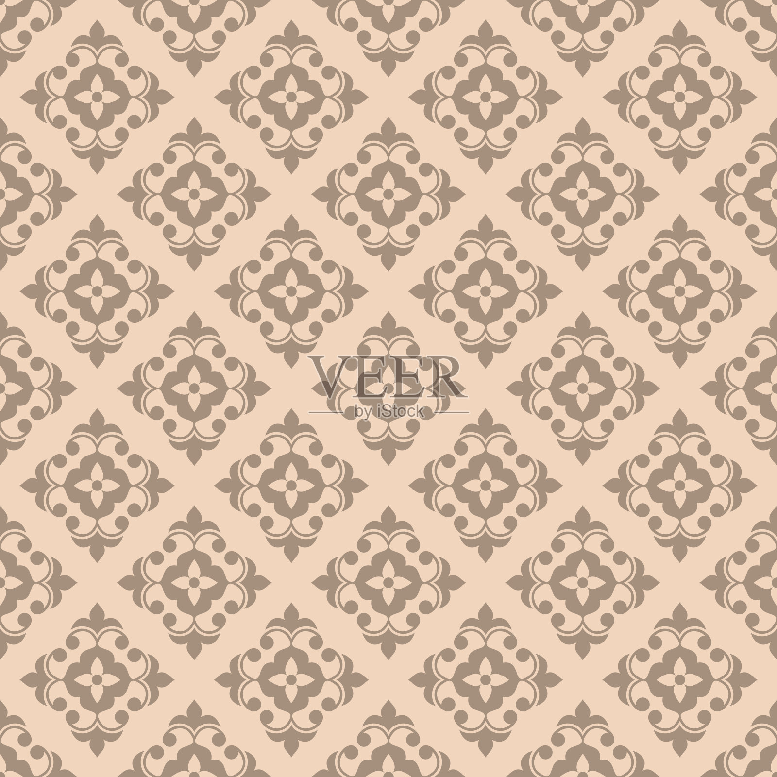 无缝装饰模式插画图片素材