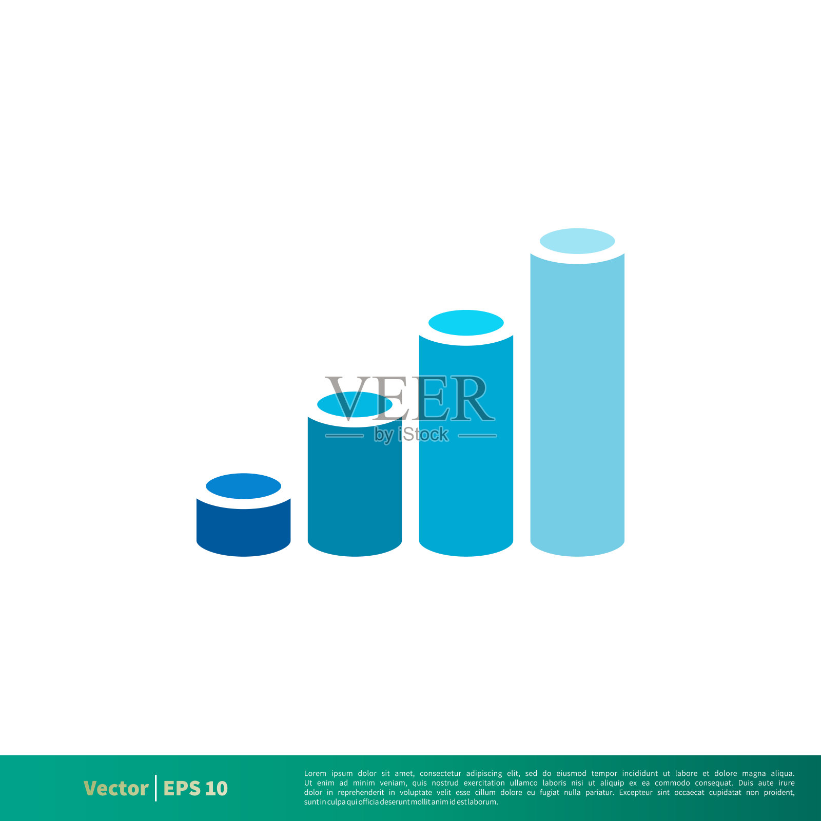 数据存储基本图标矢量标志模板插图设计。向量EPS 10。插画图片素材