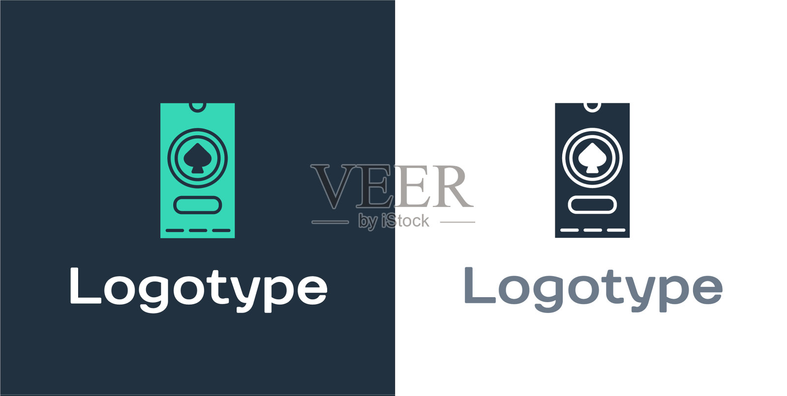 标识类型赌场扑克比赛邀请图标图标素材