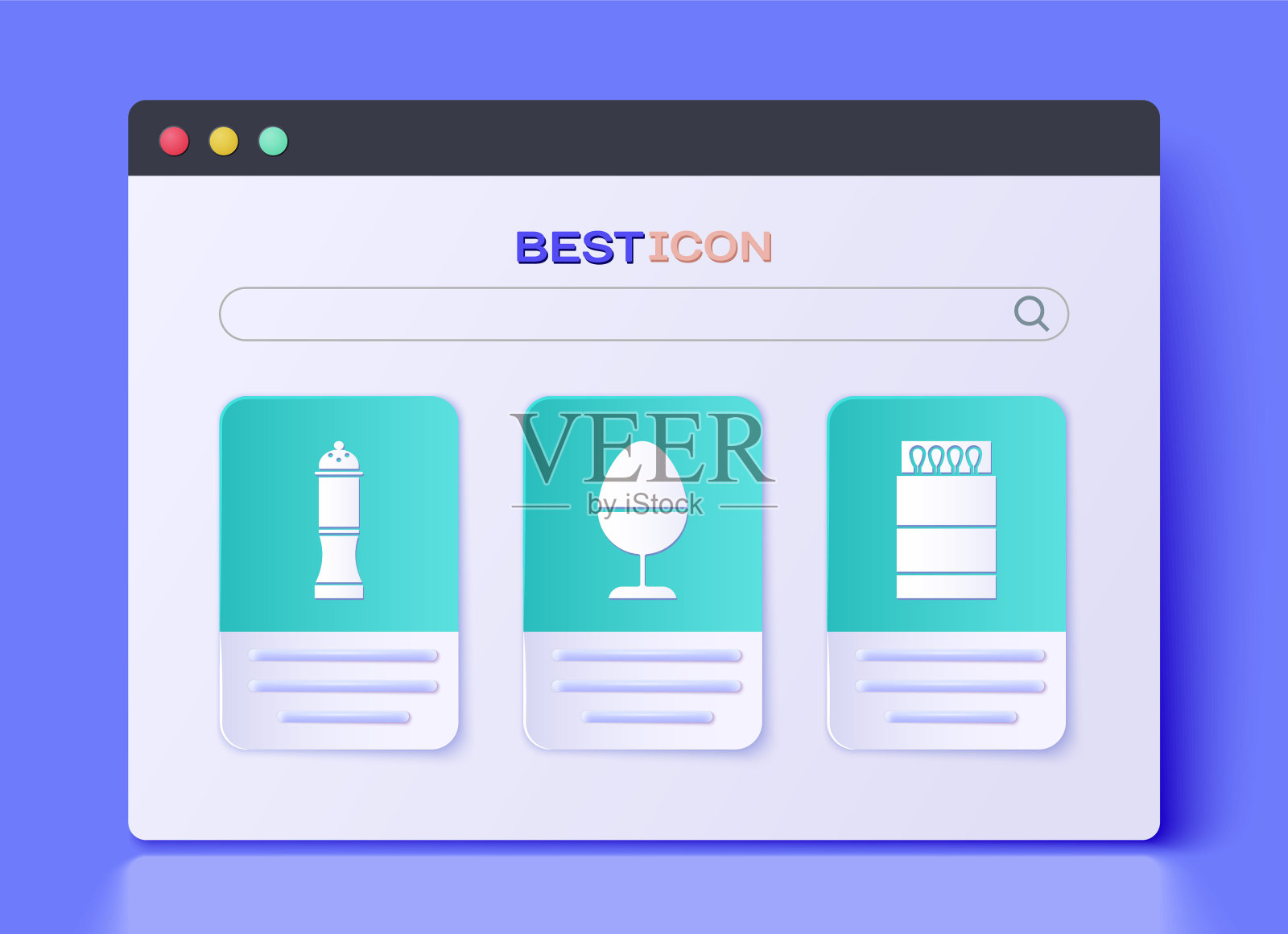 把鸡蛋放在架子上，辣椒和打开火柴盒和火柴图标。向量图标素材