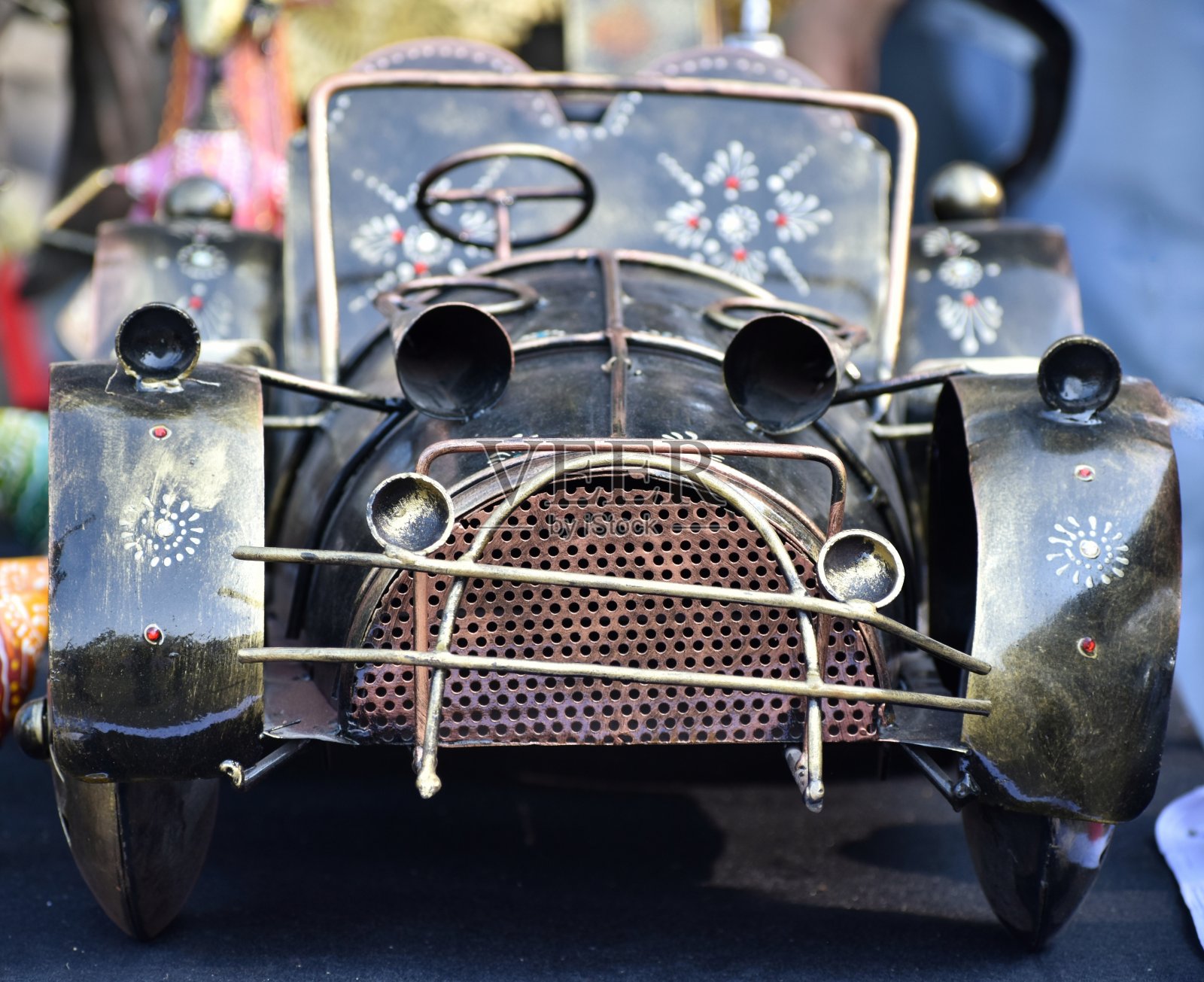 在一个节日的手工艺品的特写照片摄影图片