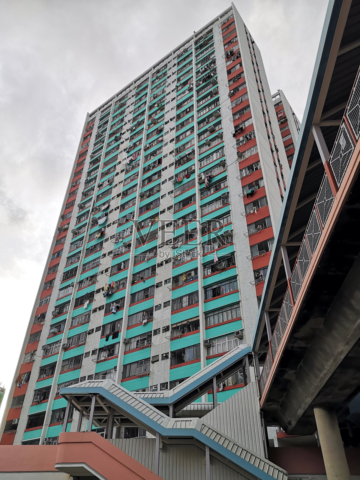 香港彩虹的住宅大厦照片摄影图片