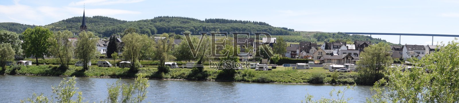 桥高,Hochmoselbrucke照片摄影图片