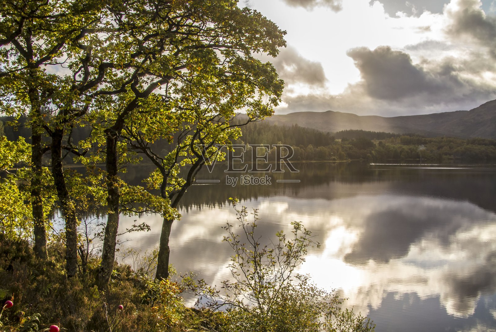 苏格兰特罗萨克斯。照片摄影图片