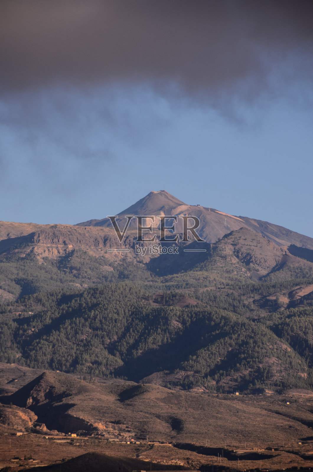 泰德火山照片摄影图片