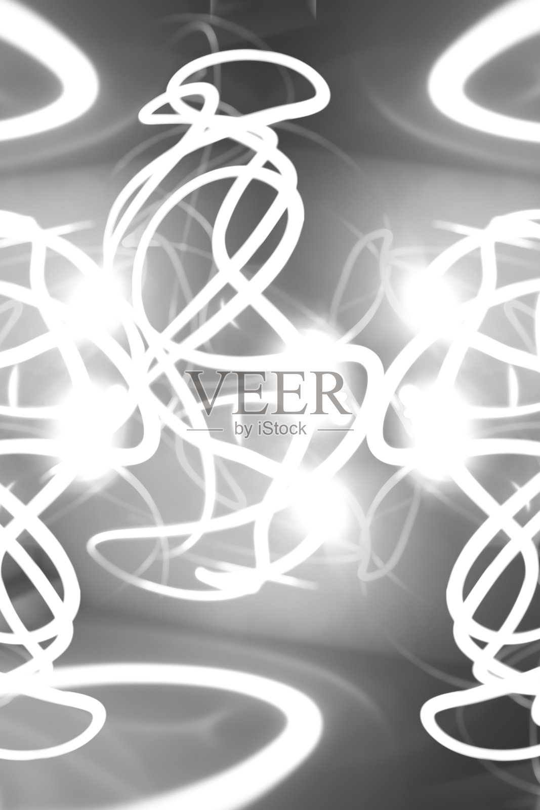 冻结灯光的创意背景。艺术思想照亮。照片摄影图片