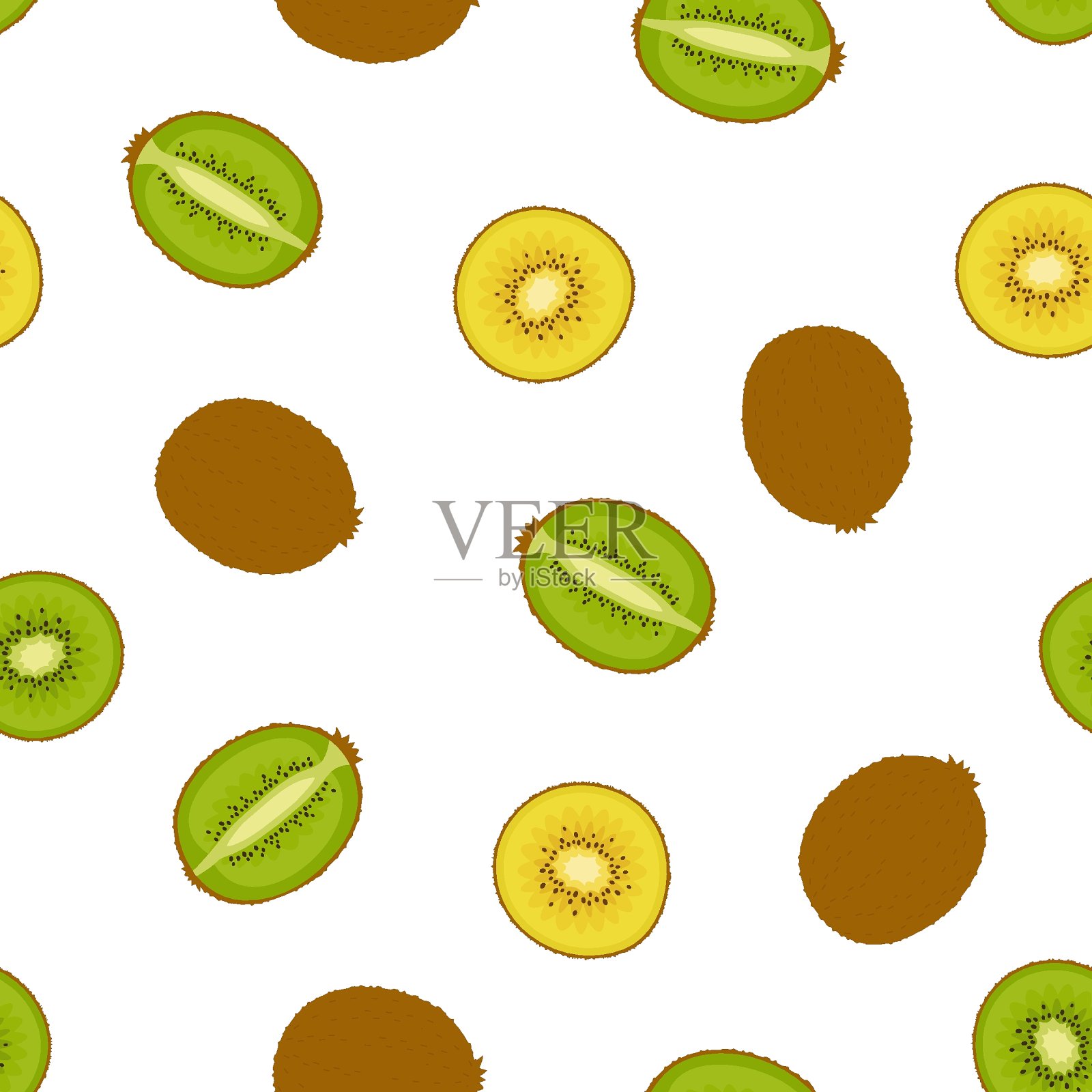 猕猴桃插画图片素材