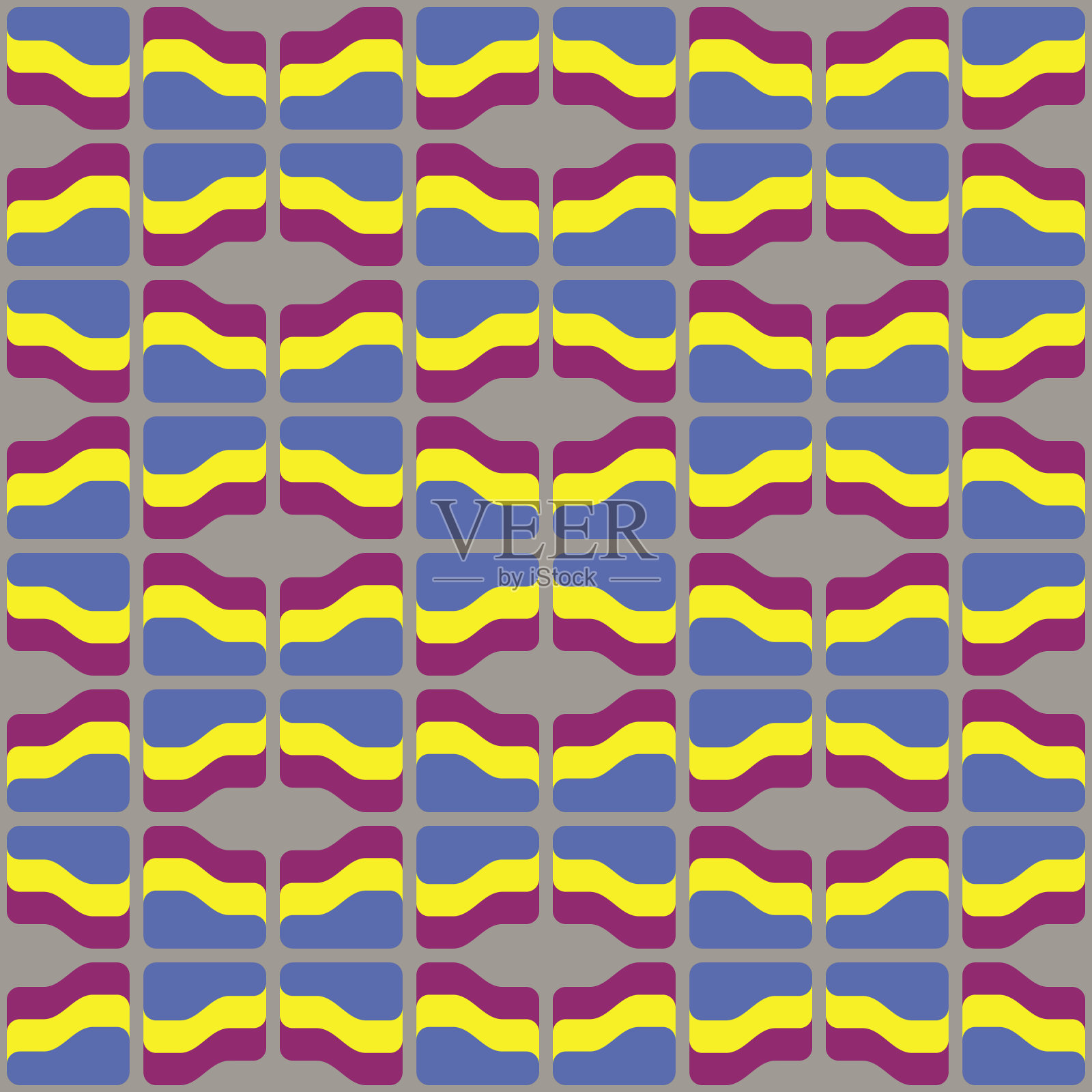 抽象的无缝模式。让任何表面都有色彩。插画图片素材