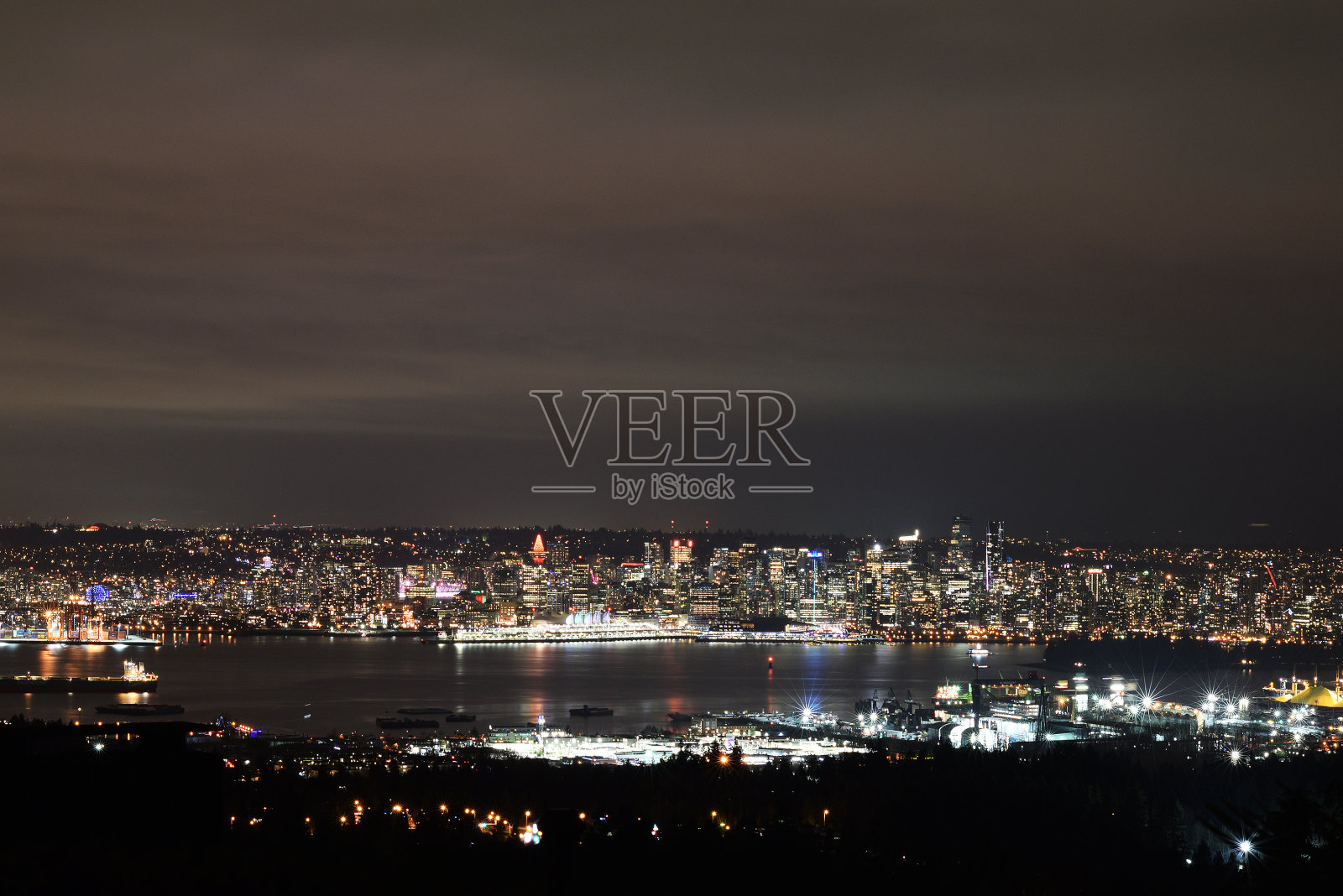 加拿大不列颠哥伦比亚省的温哥华照片摄影图片