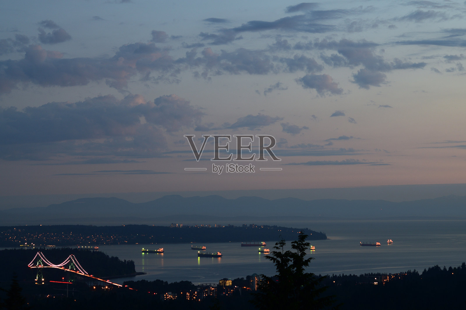 加拿大不列颠哥伦比亚省的温哥华照片摄影图片