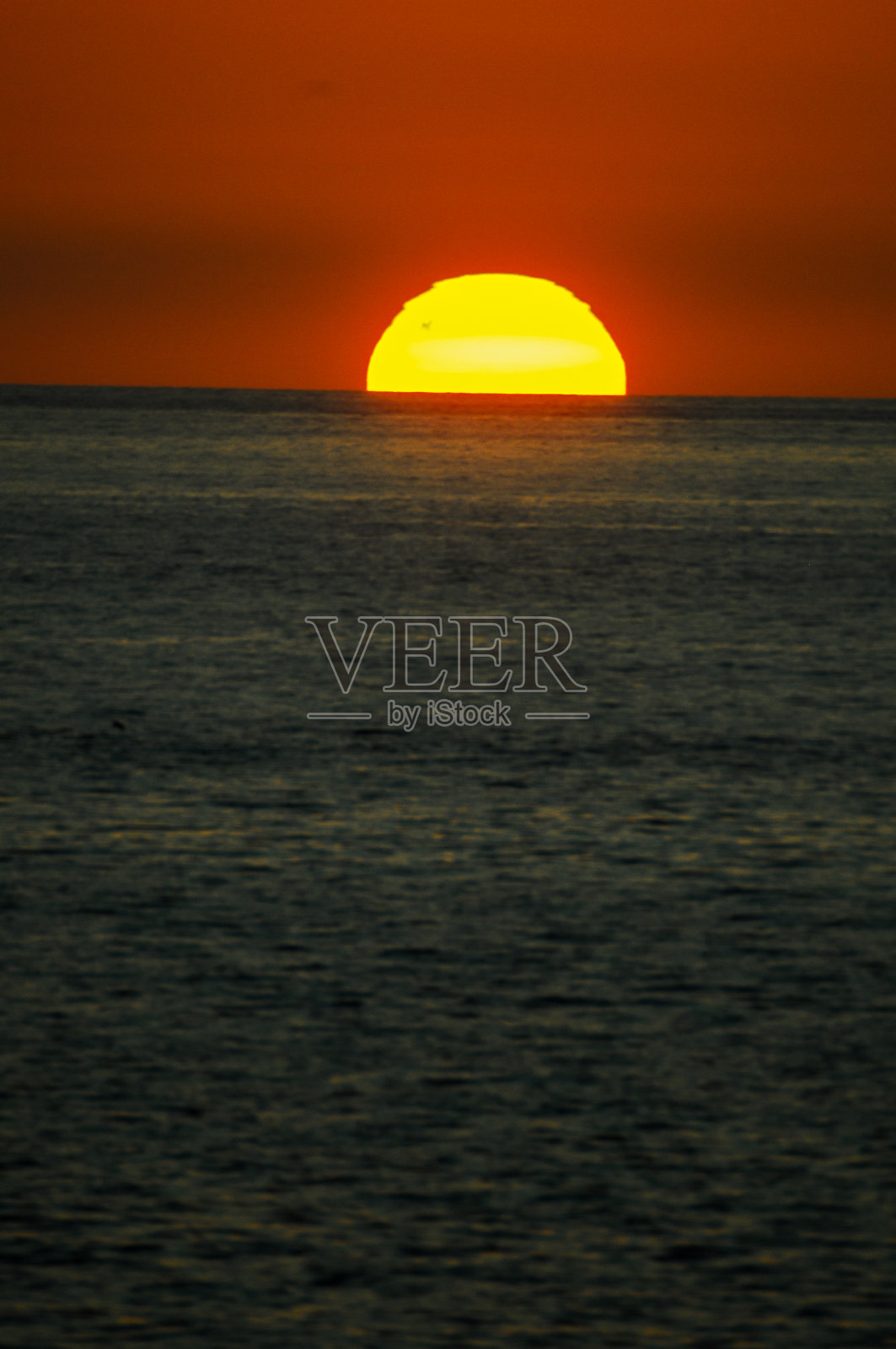 热带日落照片摄影图片