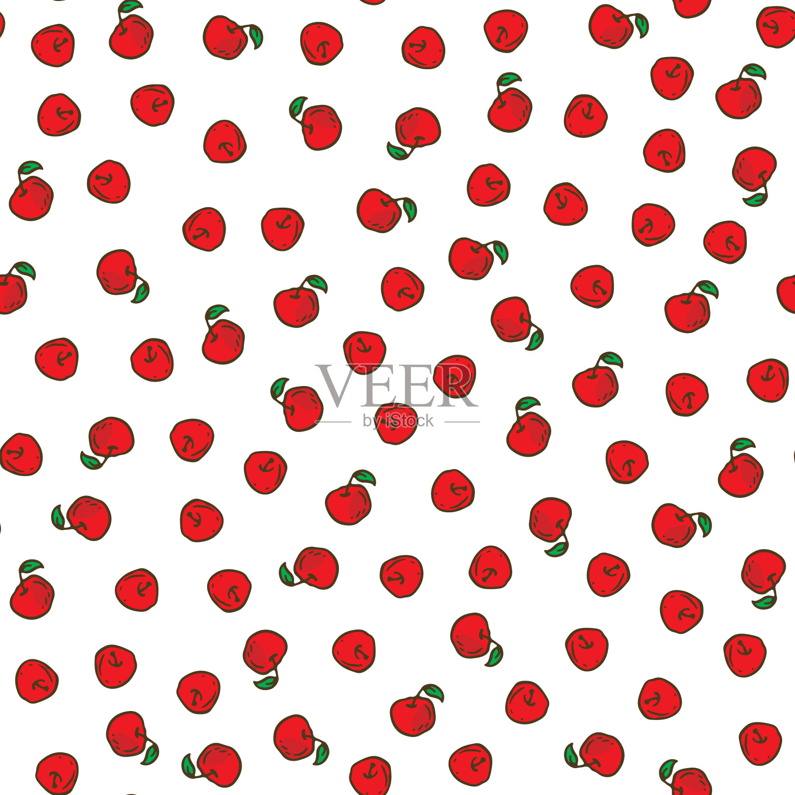 苹果的模式设计元素图片