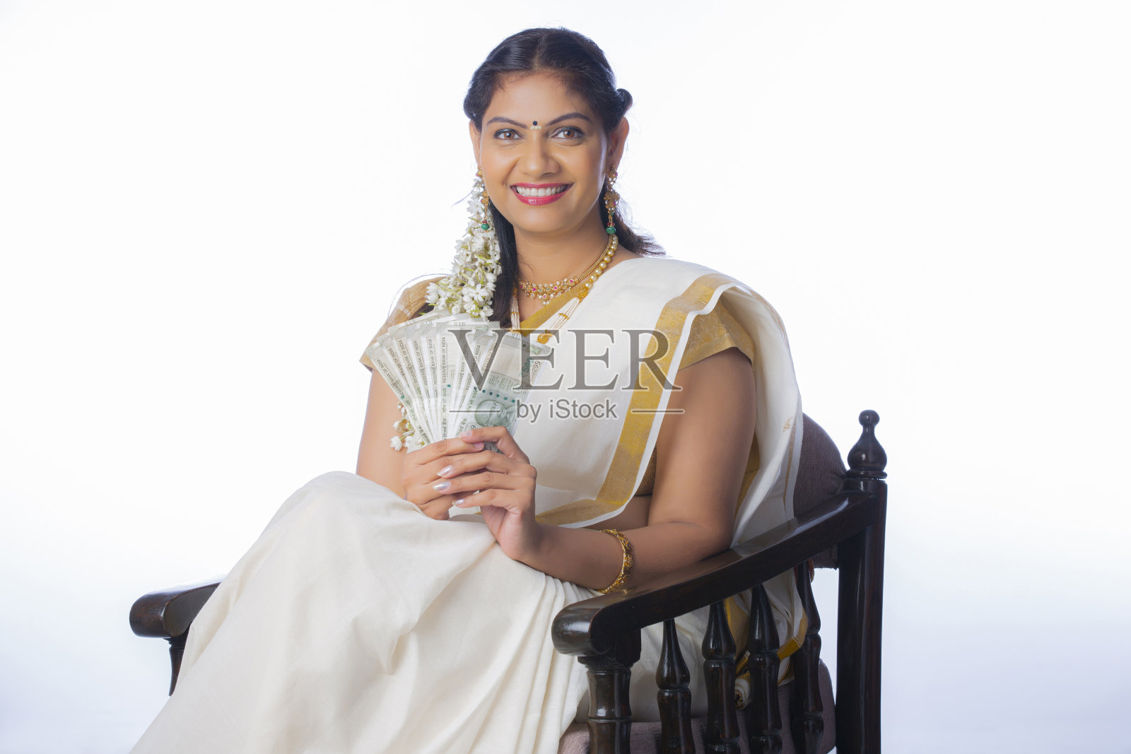 南印度年轻女子-库存照片照片摄影图片