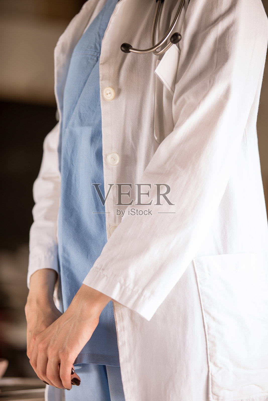 卫生专业人员制服照片摄影图片