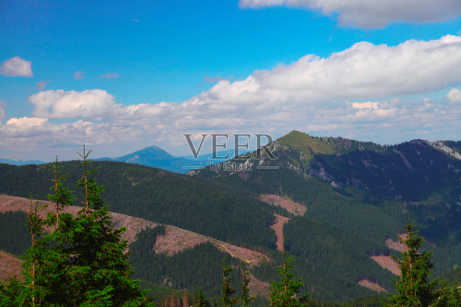 斯洛伐克塔特拉山脉景观照片摄影图片