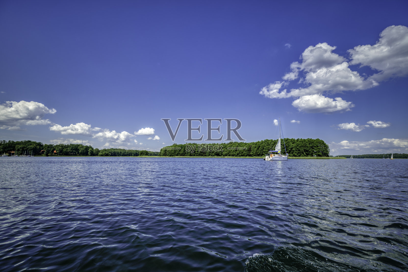 湖景景观(HDRi)照片摄影图片