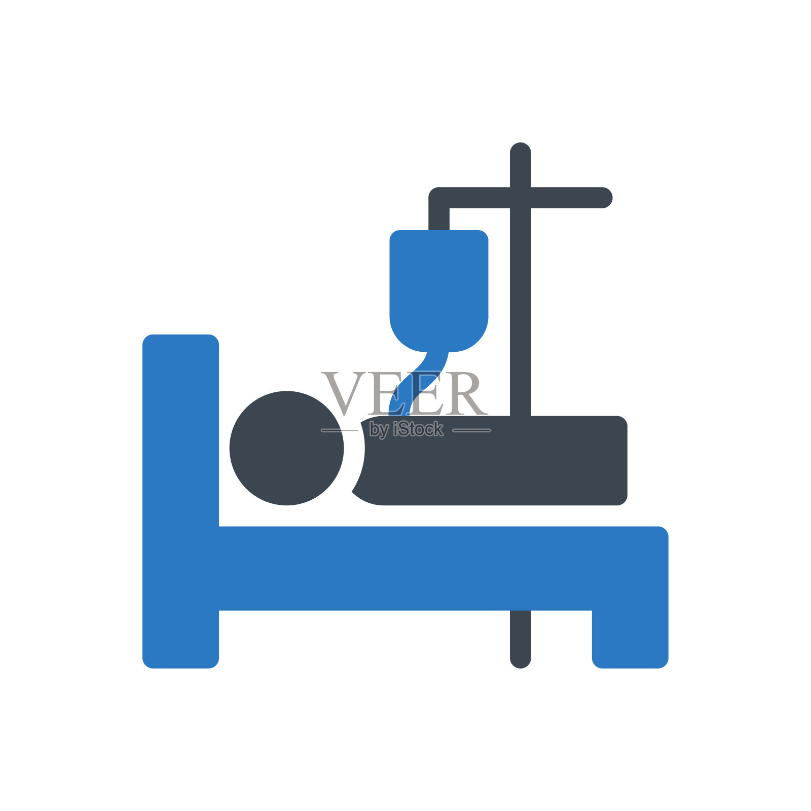 医院插画图片素材