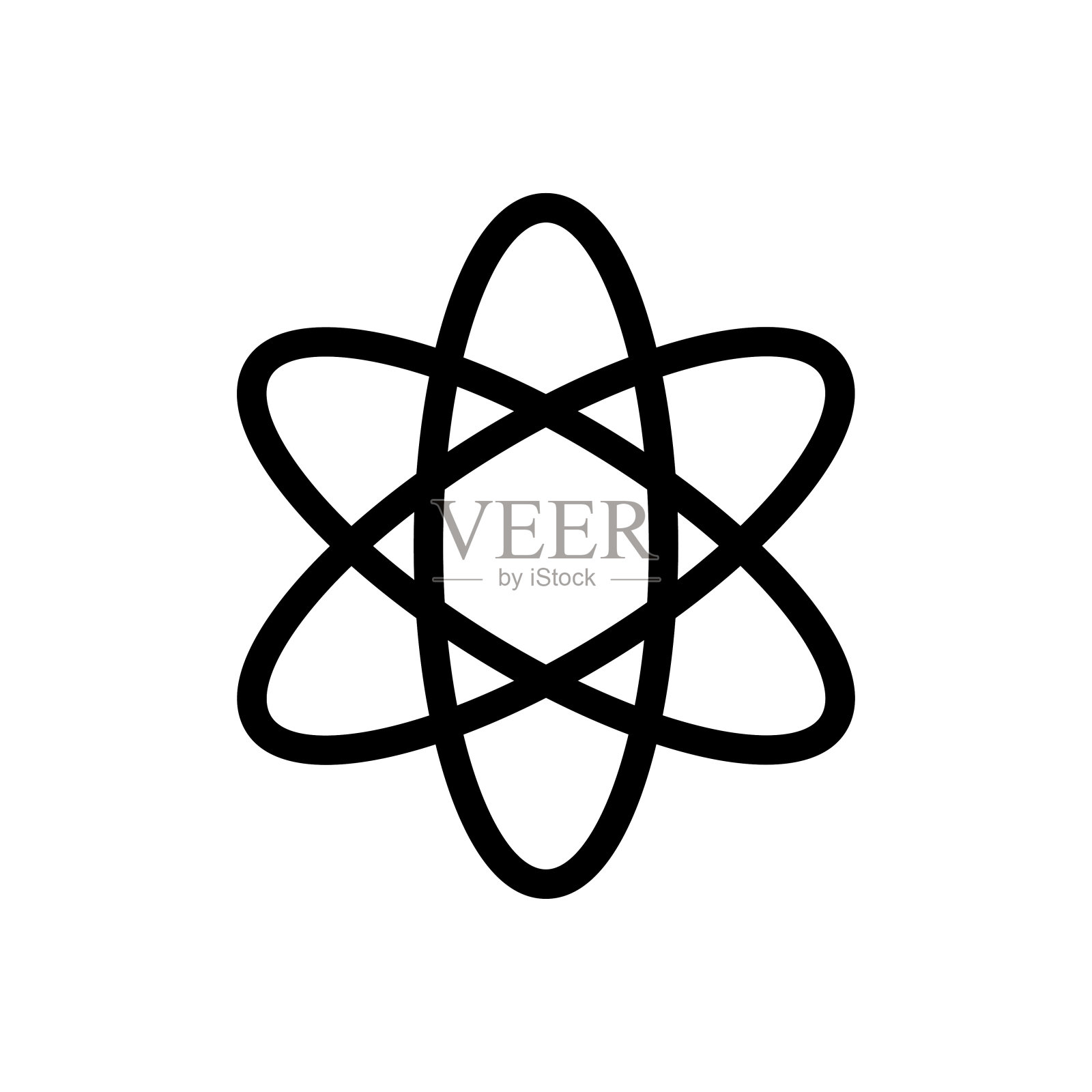 原子插画图片素材