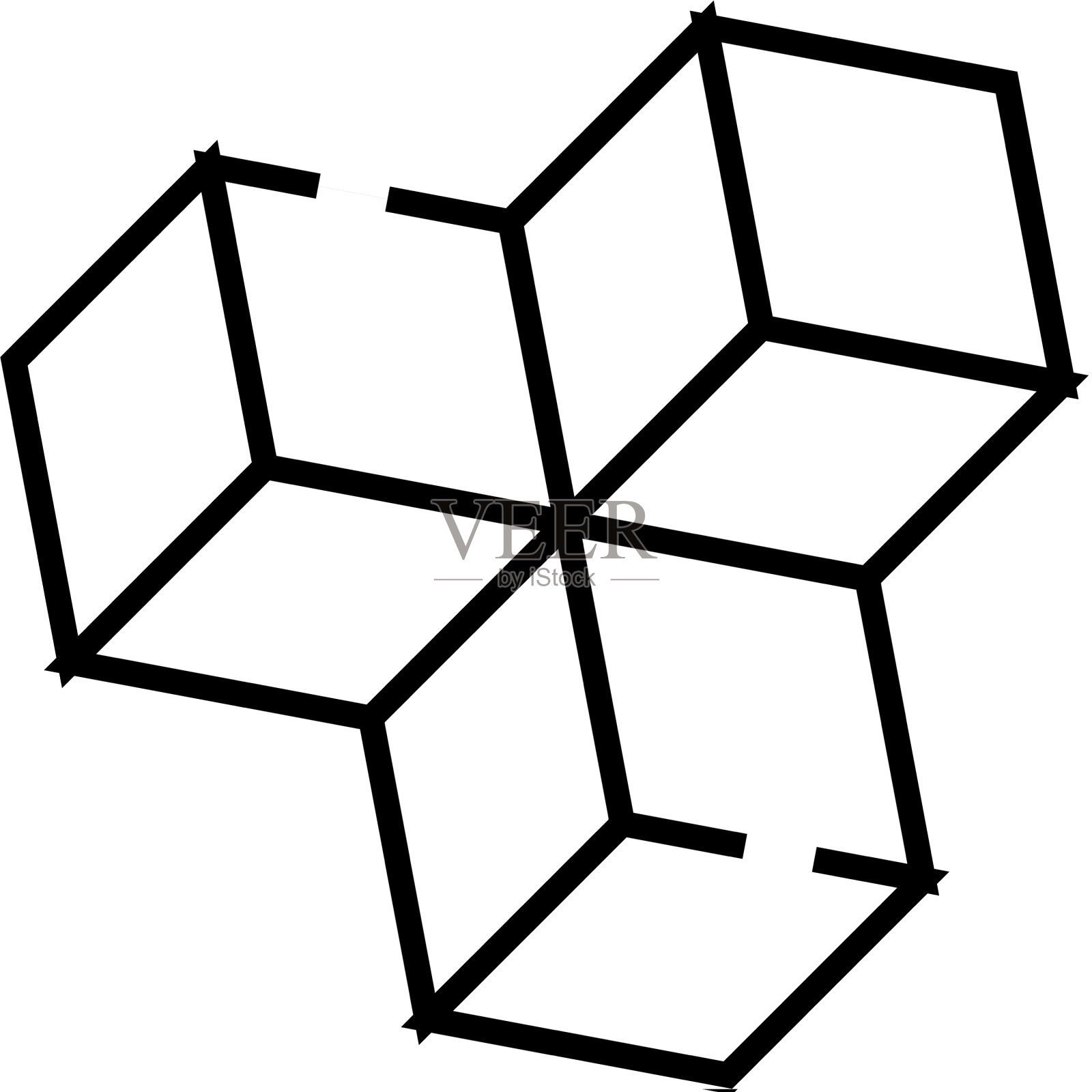 编程单元线图标概念符号轮廓设计元素图片