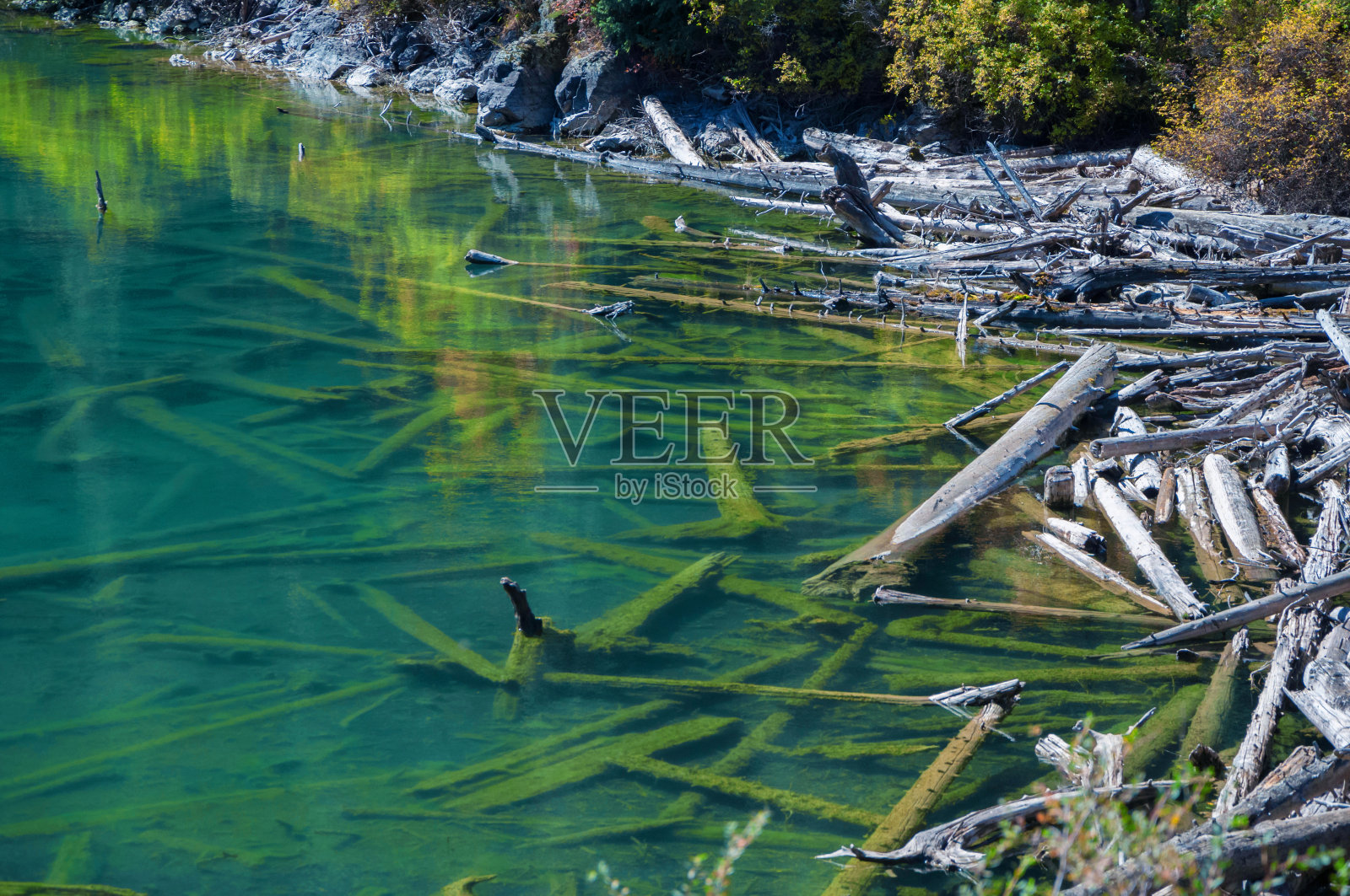 Kolsay (Kolsai)国家公园，中央湖，哈萨克斯坦冒险旅行照片摄影图片