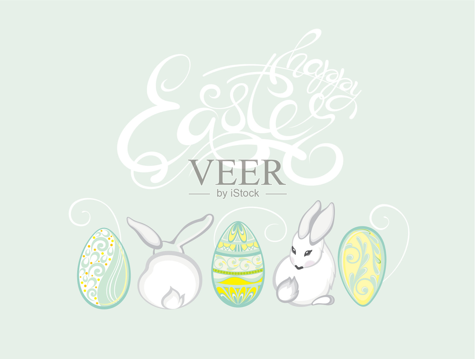 复活节插画图片素材