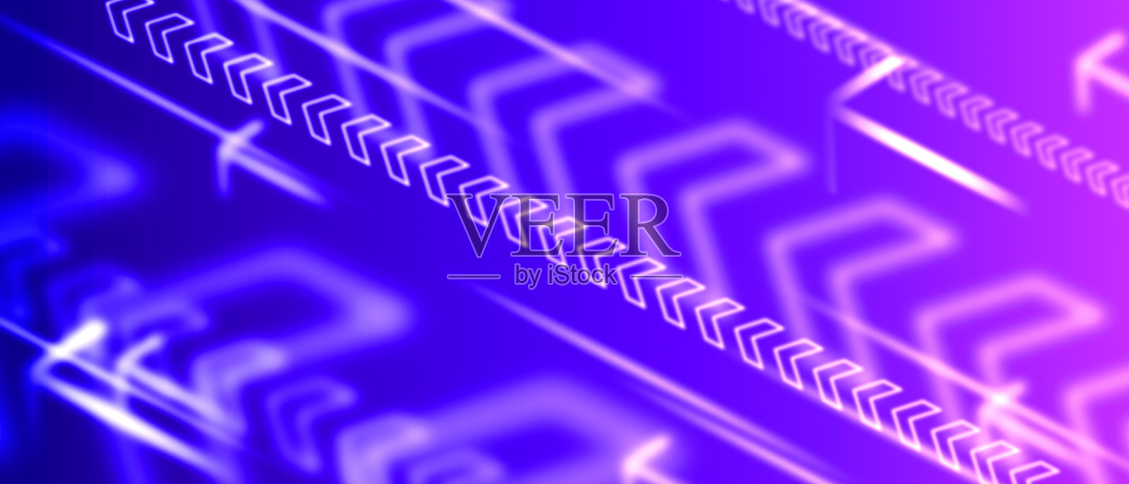 抽象箭头技术背景插画图片素材