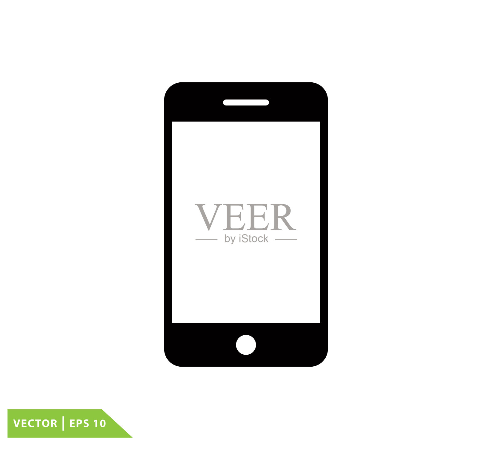 智能手机图标矢量插图设计元素图片