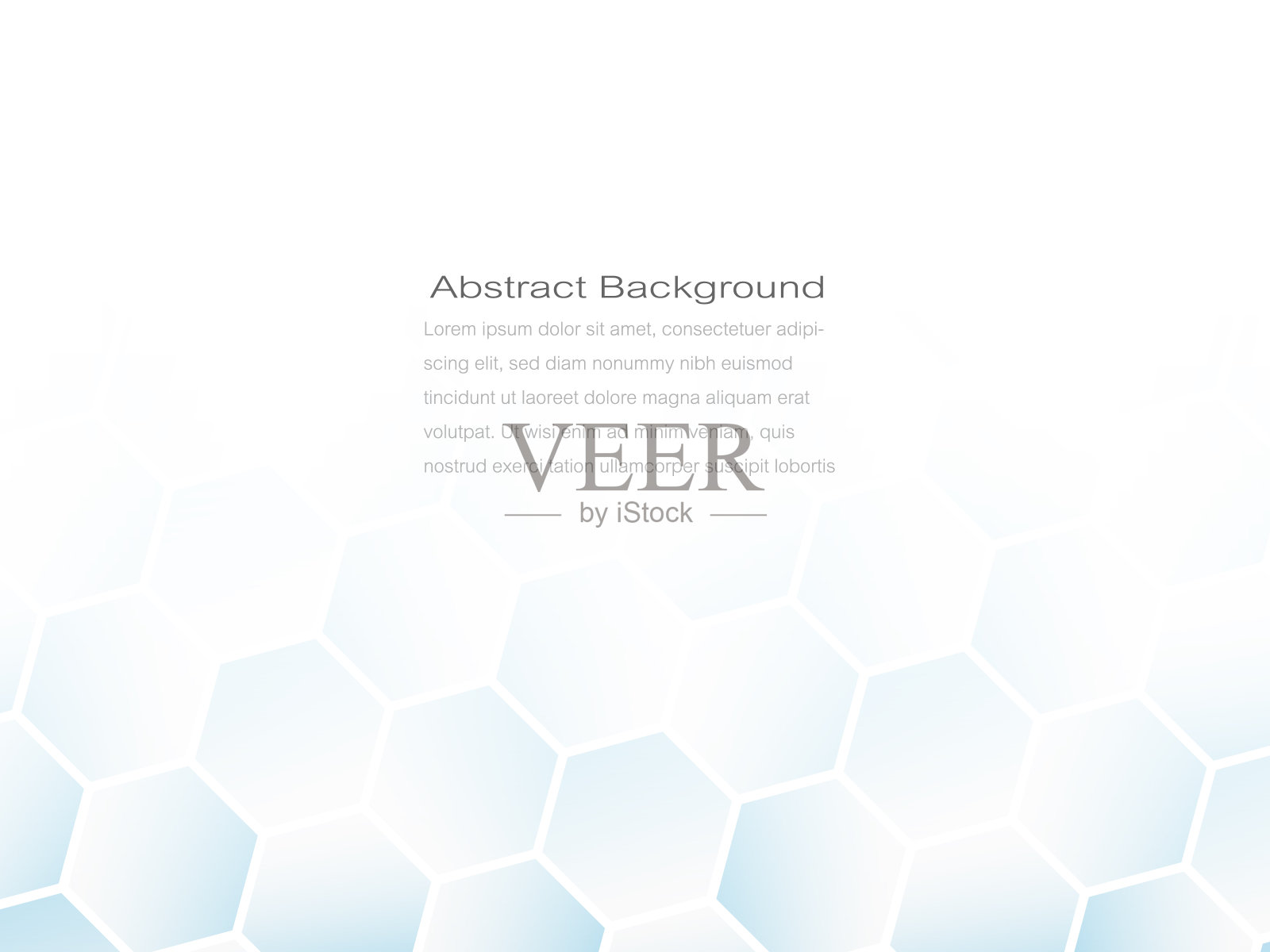 抽象几何或等距瓷砖蜂窝纹理白色和灰色多边形或低多边形矢量技术背景概念。EPS10插图风格设计。插画图片素材