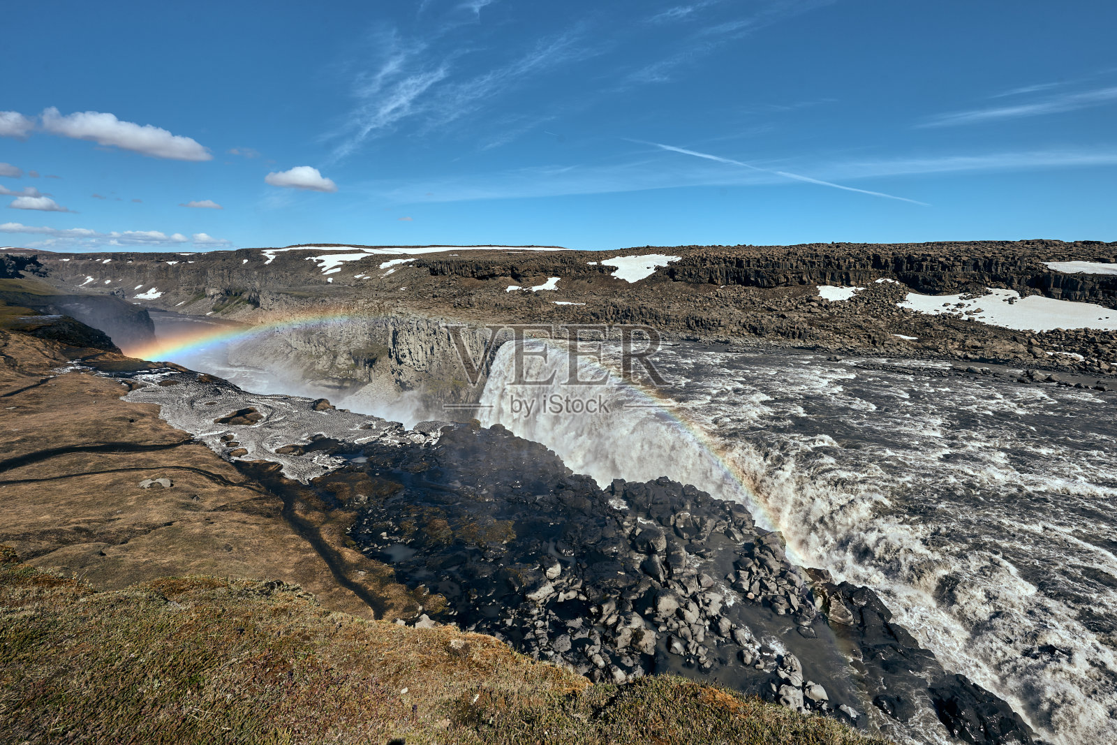 古尔福斯瀑布照片摄影图片