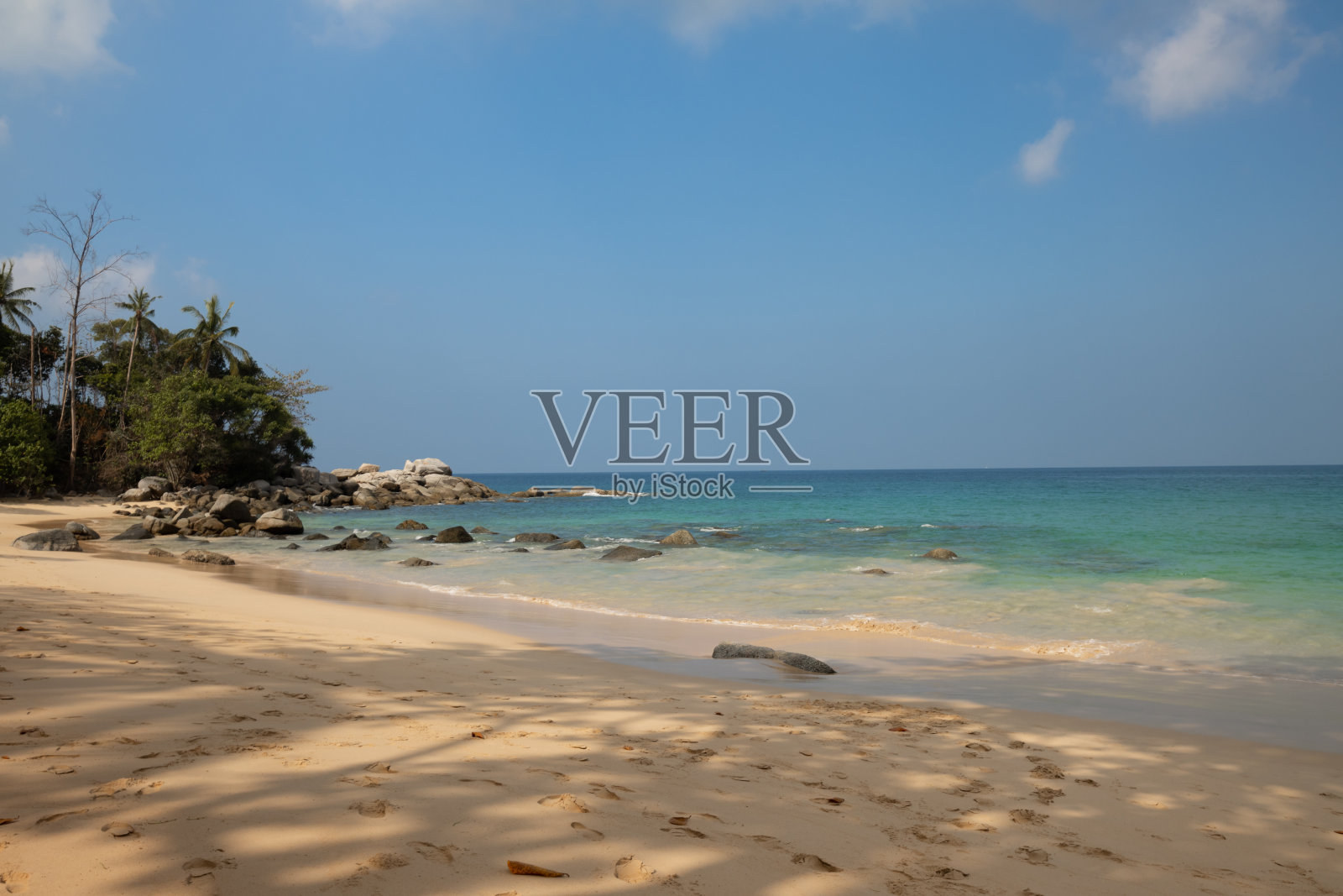 普吉岛蓝星海滩照片摄影图片