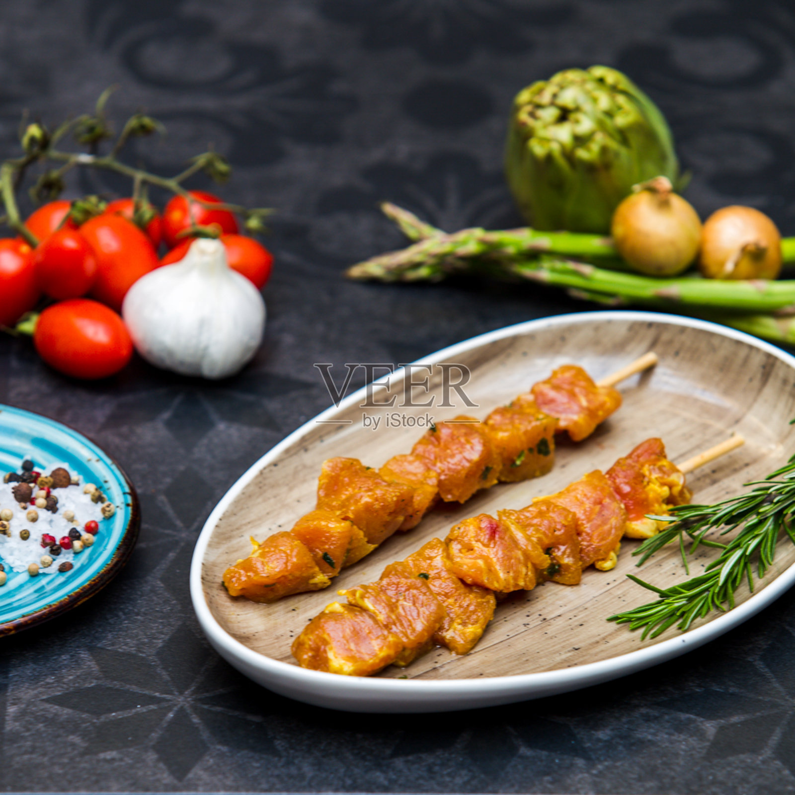 烤肉串肉扦照片摄影图片